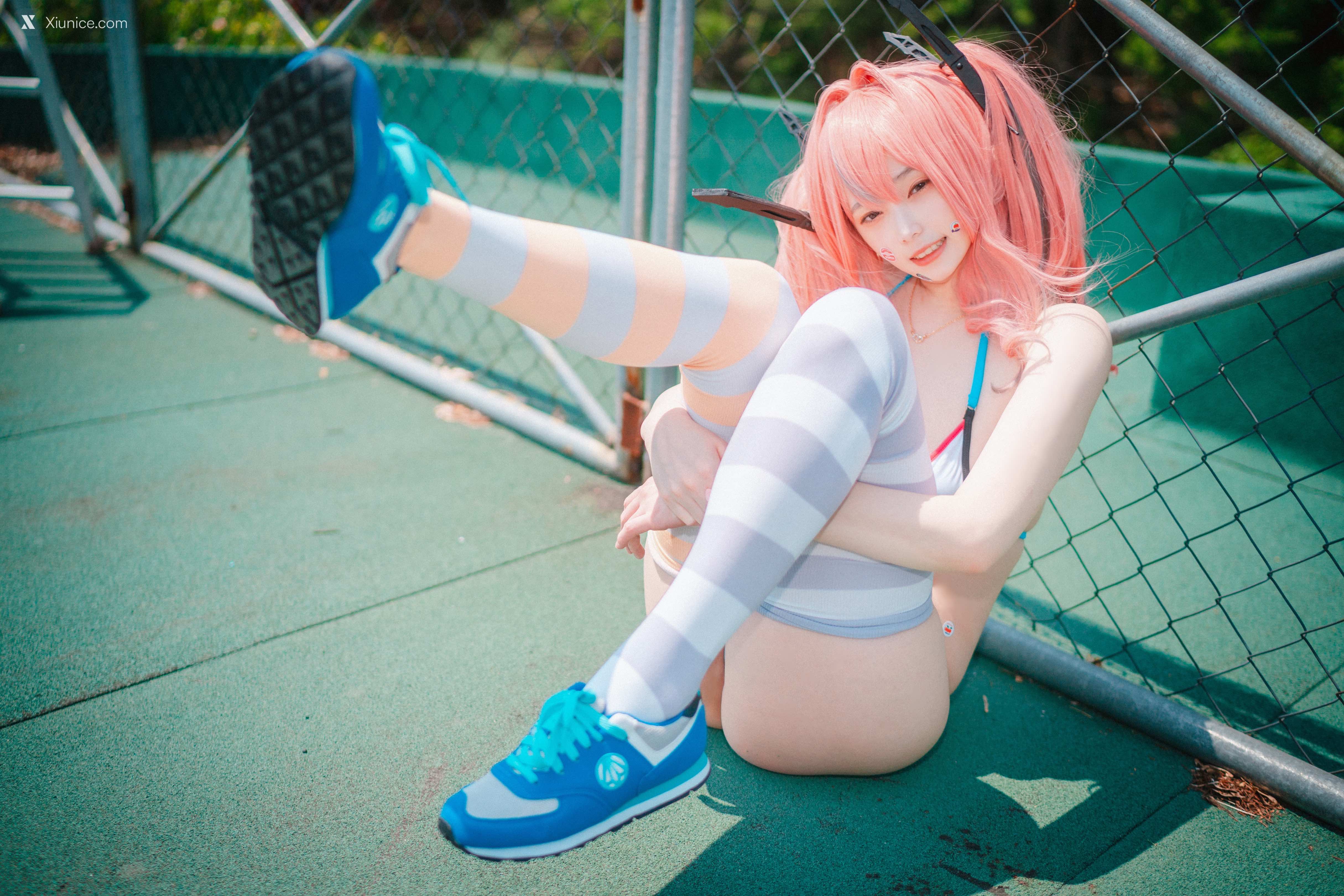 DJAWA Photo – Bambi (밤비) – USS Bremerton (Azur Lane) Scorching-Hot Training 第41张