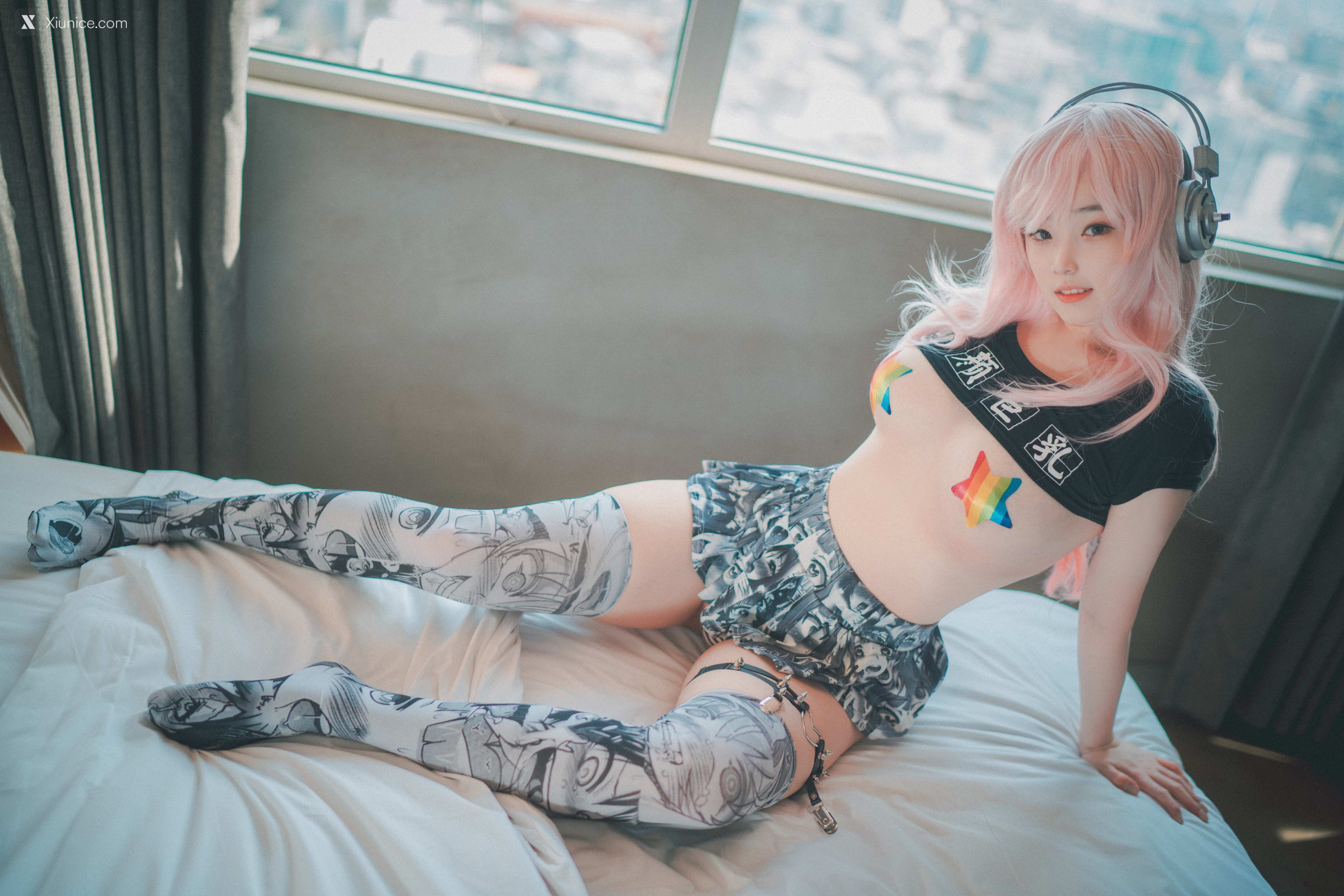 DJAWA Photo – Bambi (밤비) – Sonico-w Micro-top (Super Sonico) 第9张