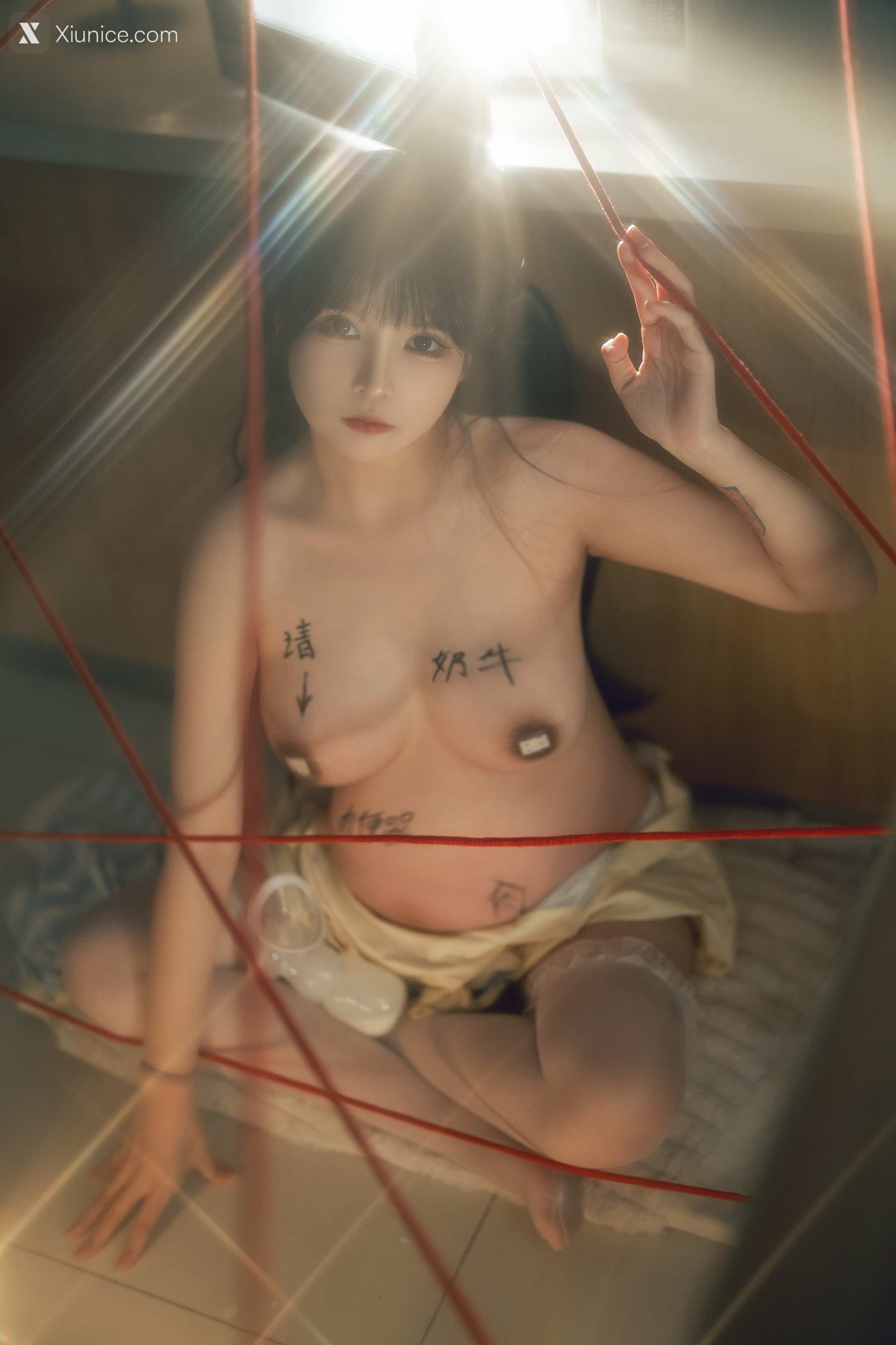 Coser@rua阮阮 – rua阮阮 & 小九酱 – 奶牛 双人 第31张