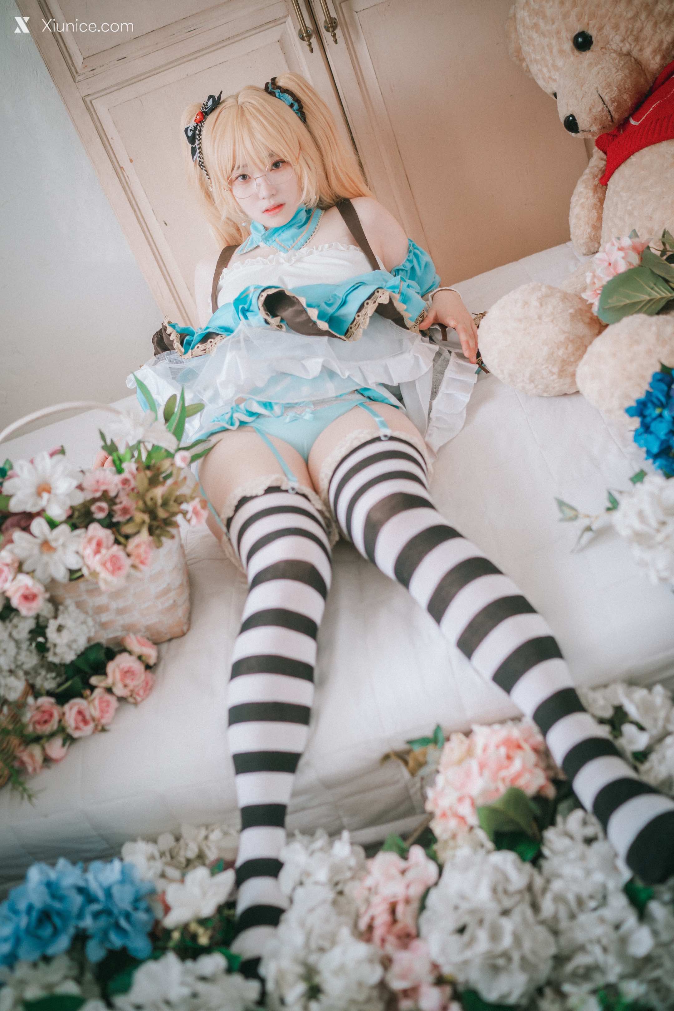 DJAWA Photo – Bambi (밤비) – Alice in Glasses 第19张