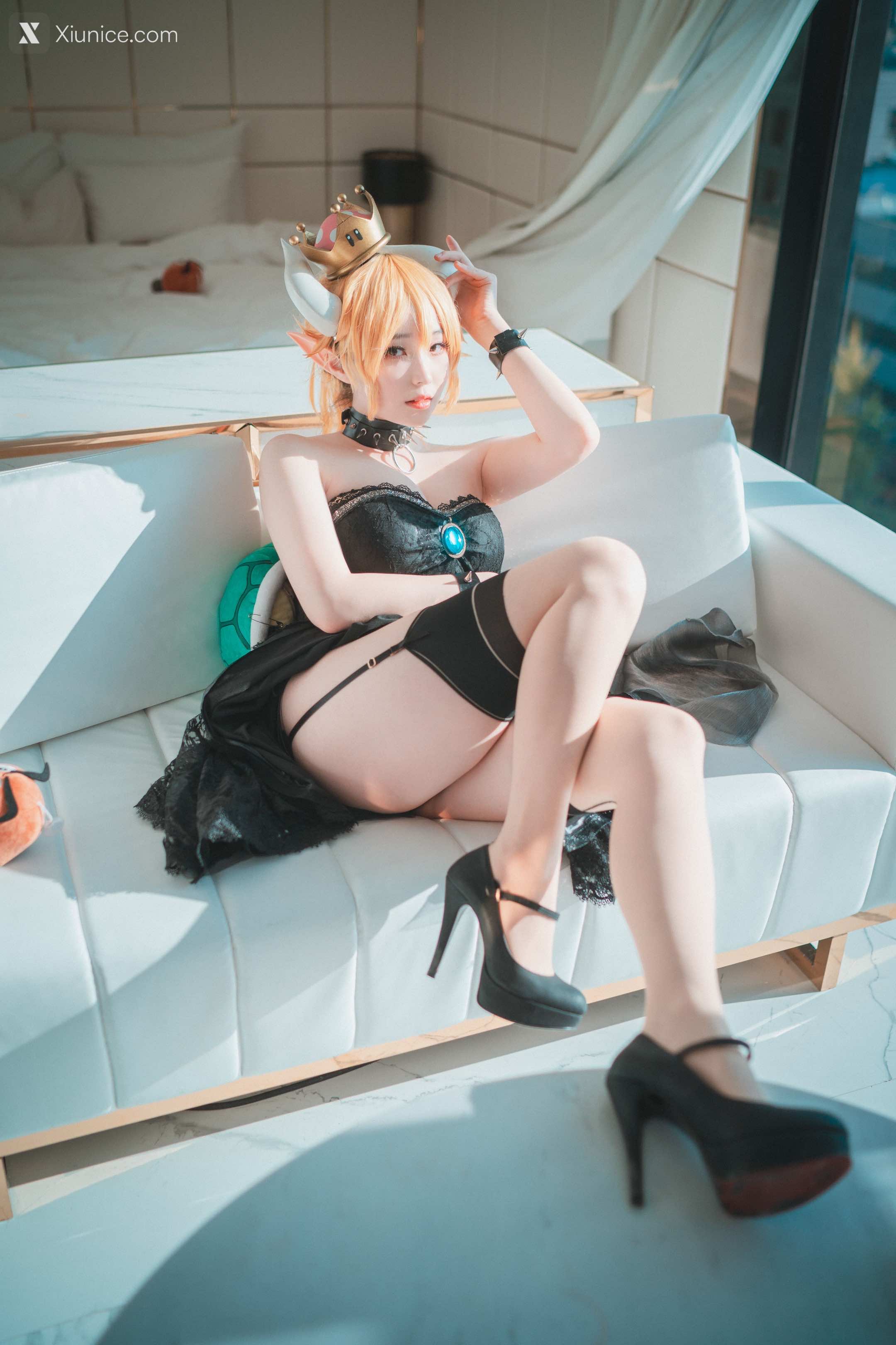DJAWA Photo – Bambi (밤비) – Halloween with Bowsette (Super Mario Bros.) 第8张