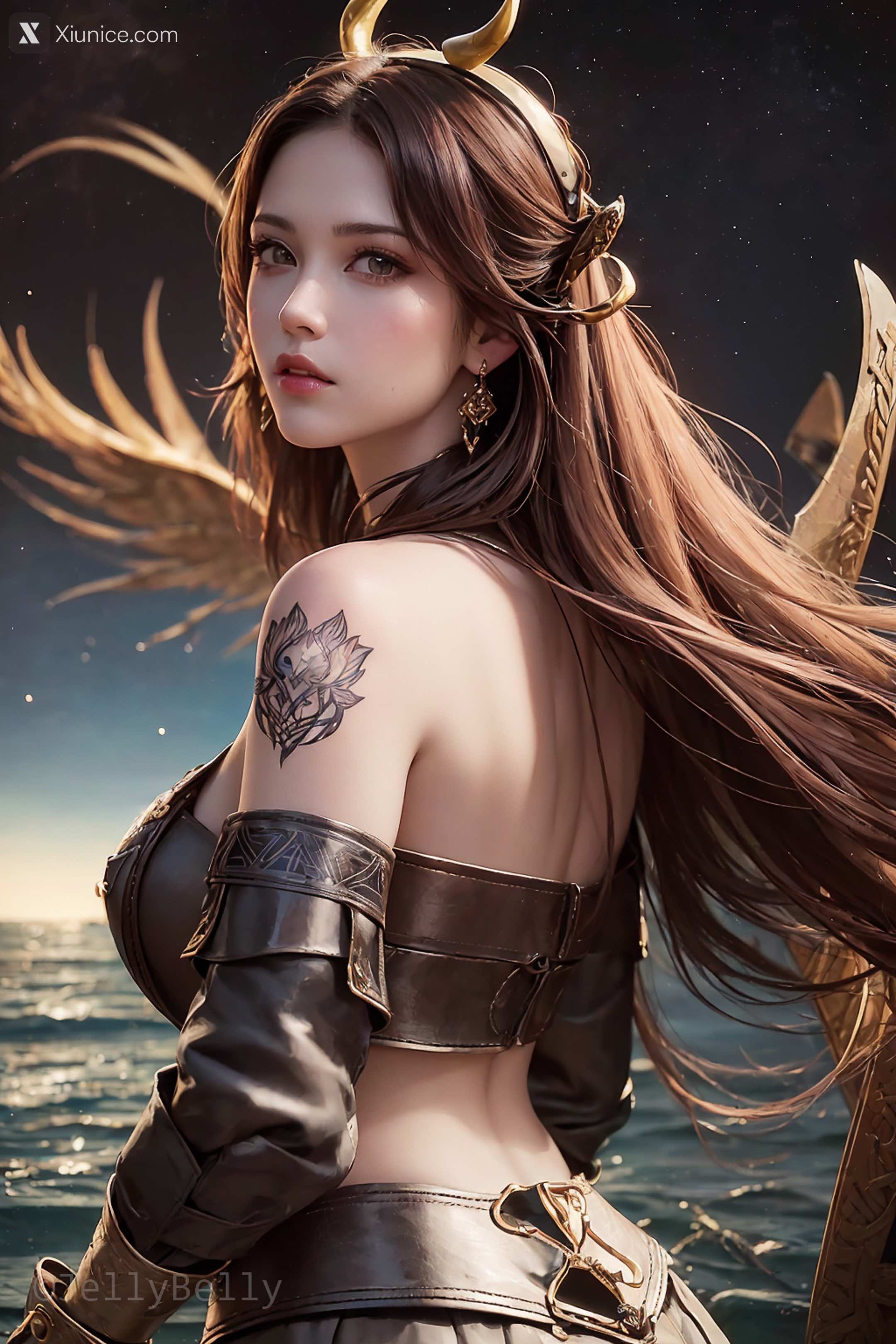 AI Girl – JellyBelly作品 – 女戰士 Part 1 第118张