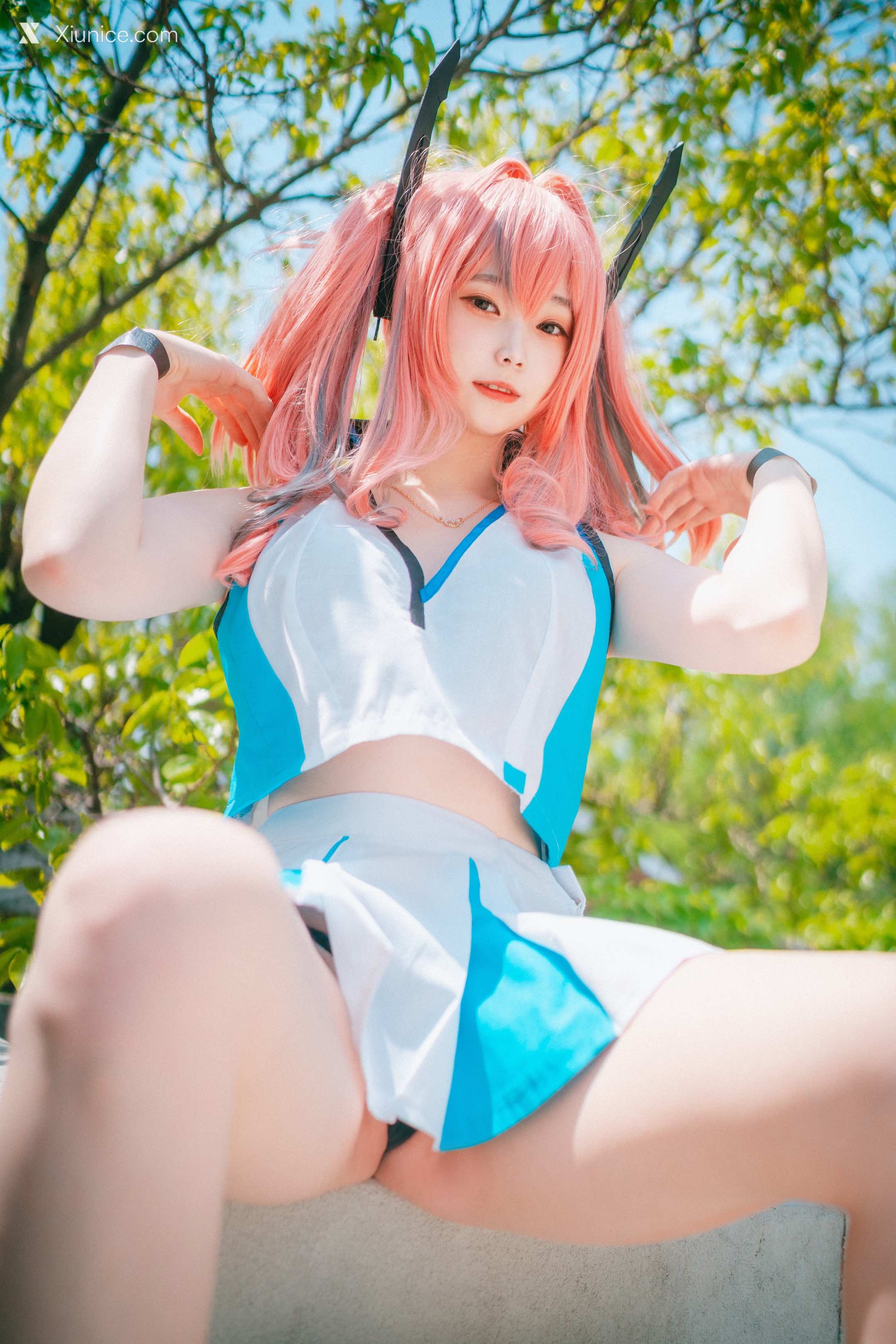 DJAWA Photo – Bambi (밤비) – USS Bremerton (Azur Lane) Scorching-Hot Training 第16张