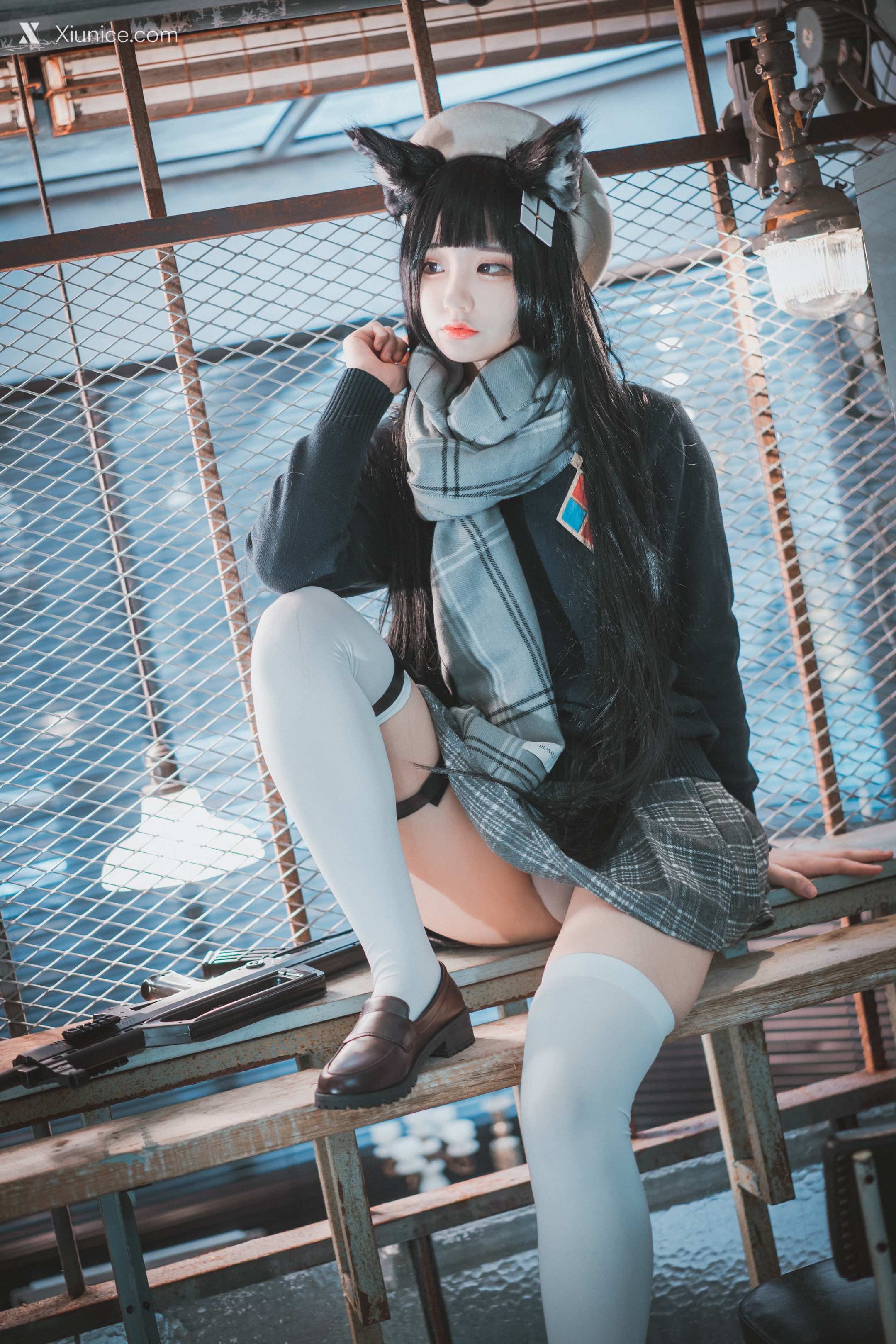 DJAWA Photo – Jeong Jenny (정제니) – “Girls’ Frontline – Type 95 (Pure White Graduation ver.)” 第4张