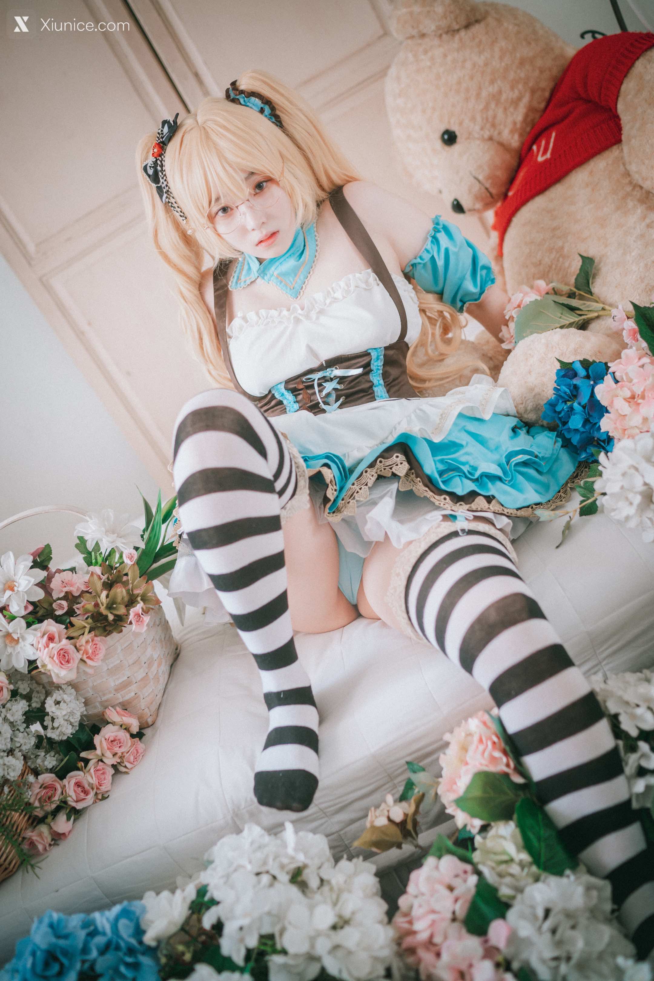 DJAWA Photo – Bambi (밤비) – Alice in Glasses 第23张