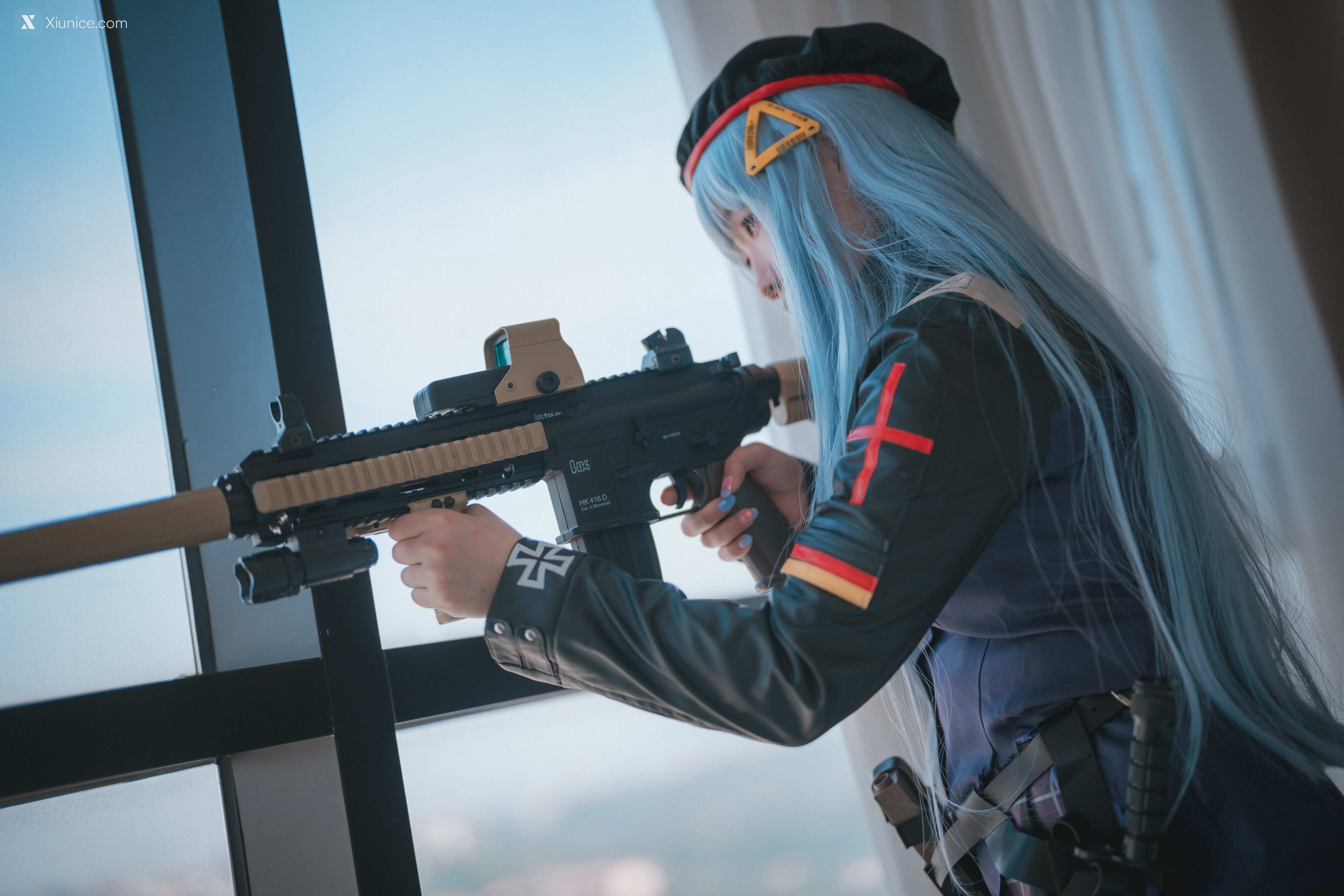 DJAWA Photo – Mimmi (밈미) – Girls’ Frontline – HK416 (Damaged ver.) 第10张