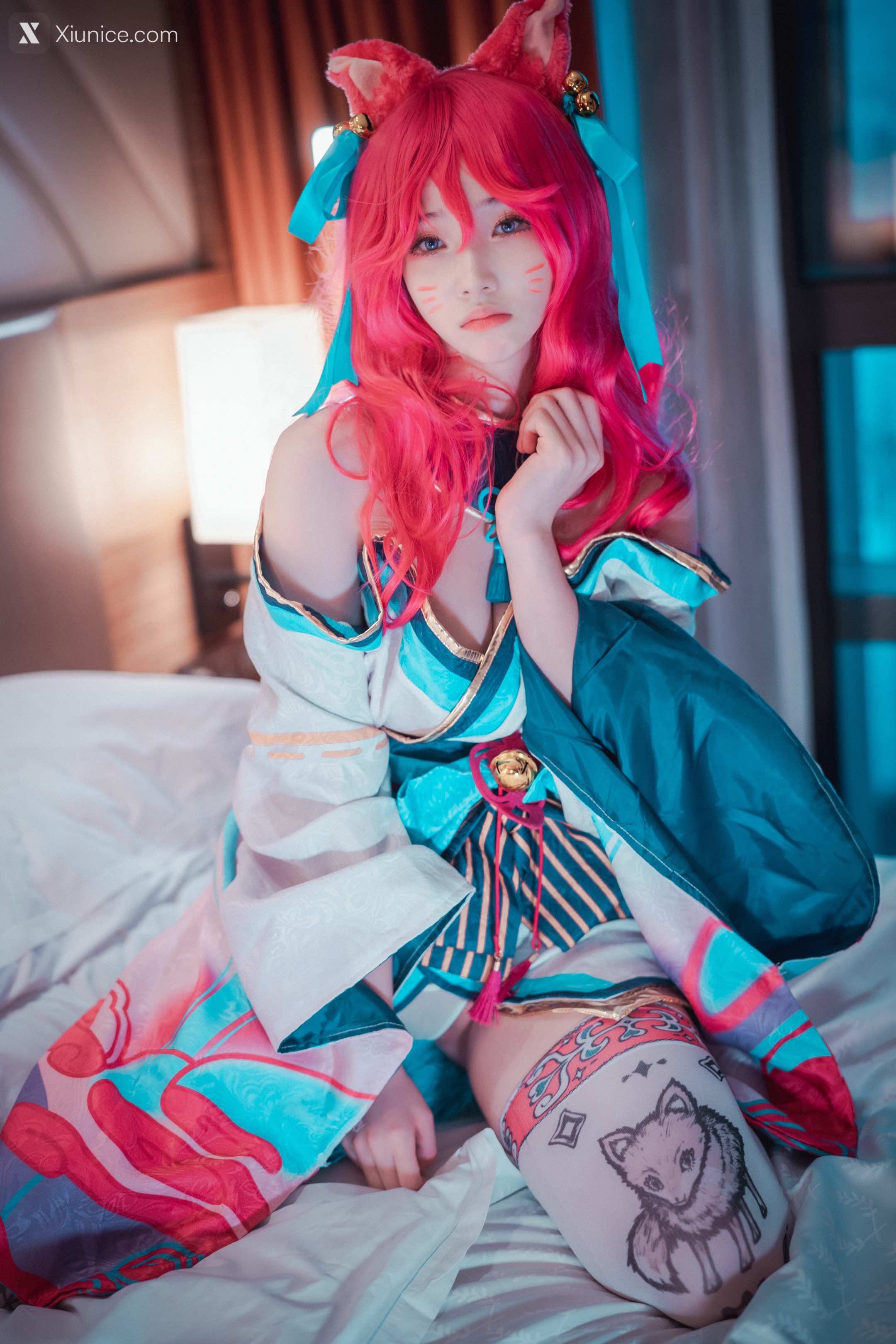 DJAWA Photo – Bambi (밤비) – Spirit Blossom Ahri (League of Legends) 第13张