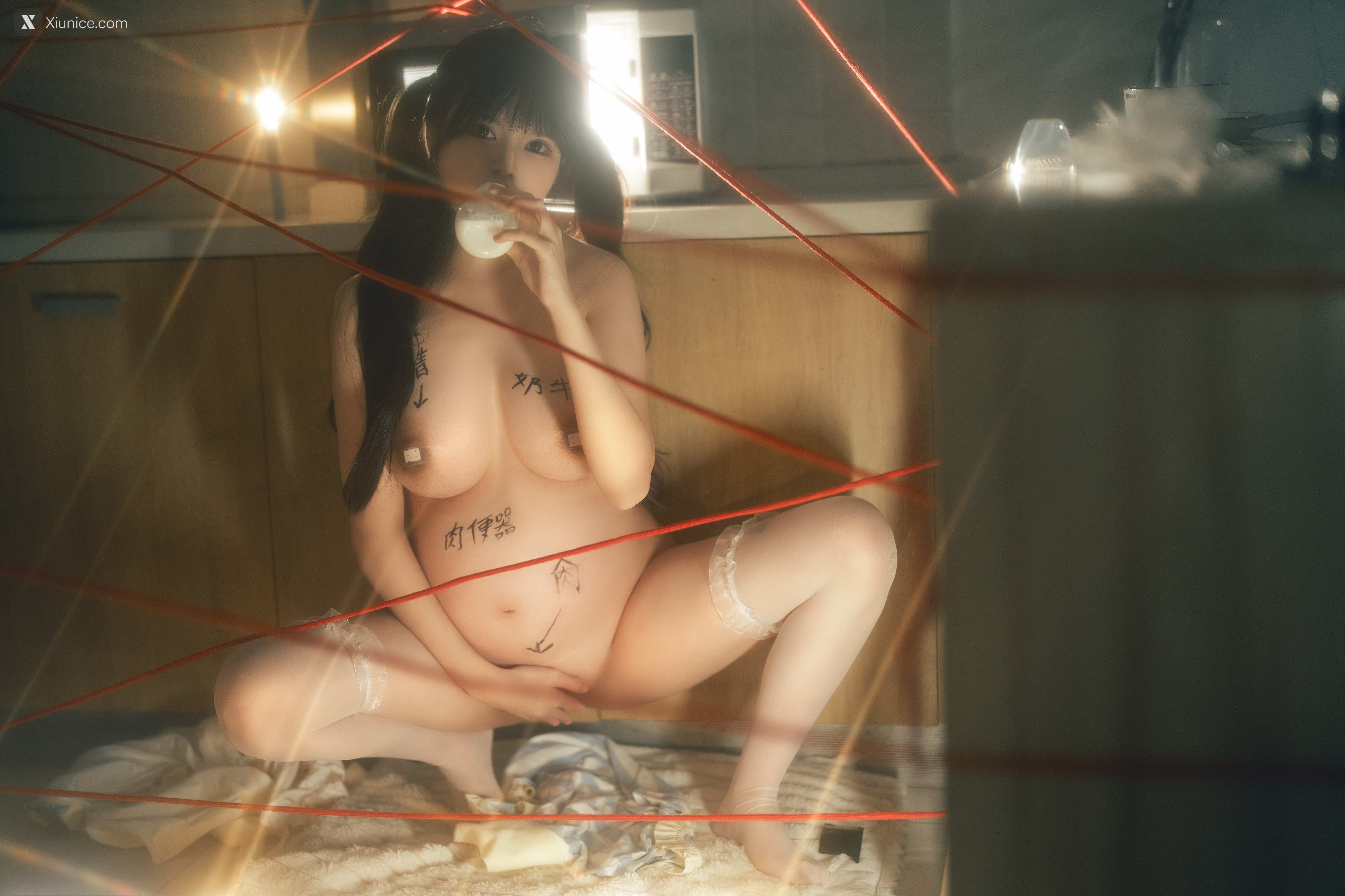 Coser@rua阮阮 – rua阮阮 & 小九酱 – 奶牛 双人 第15张