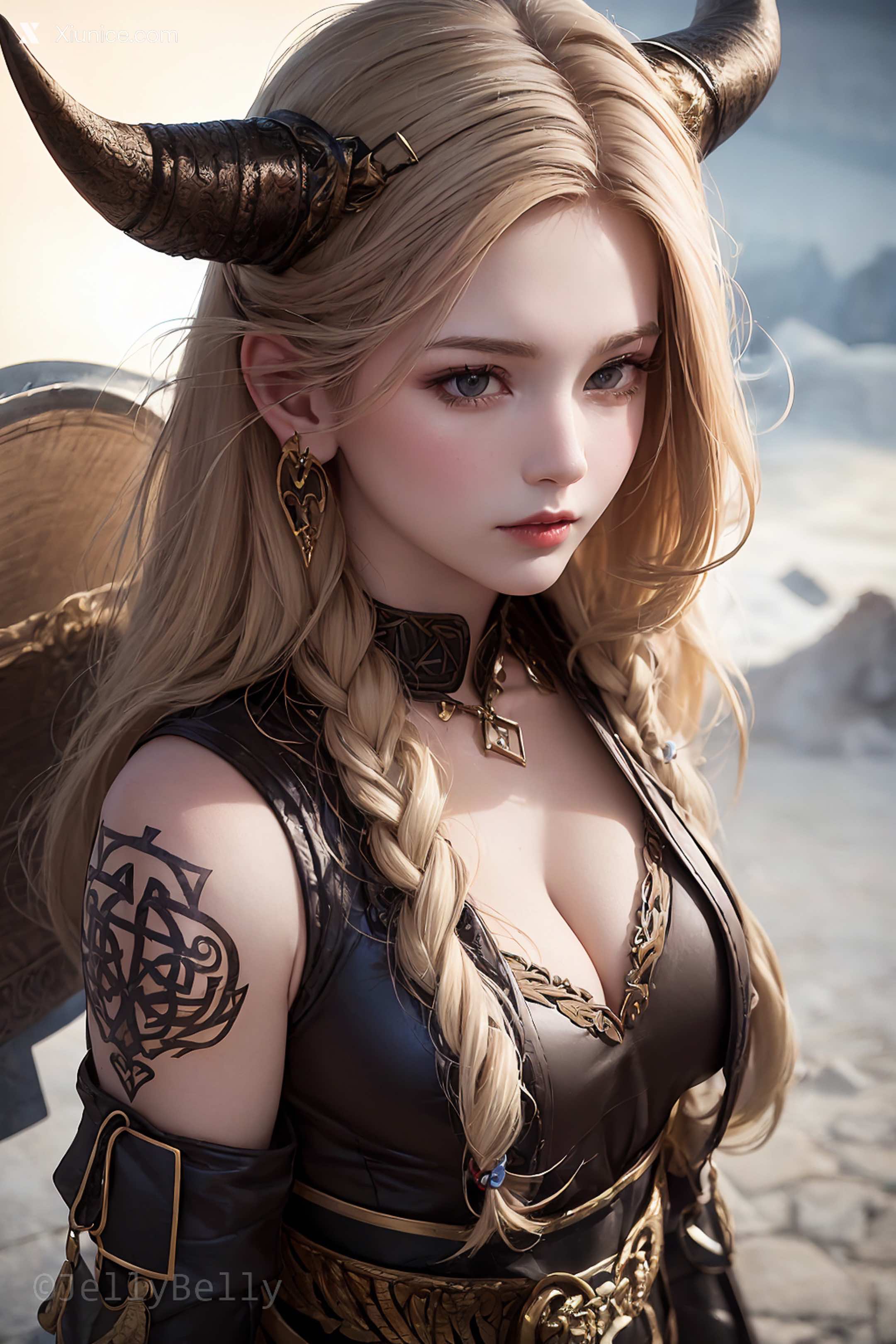 AI Girl – JellyBelly作品 – 女戰士 Part 1 第44张