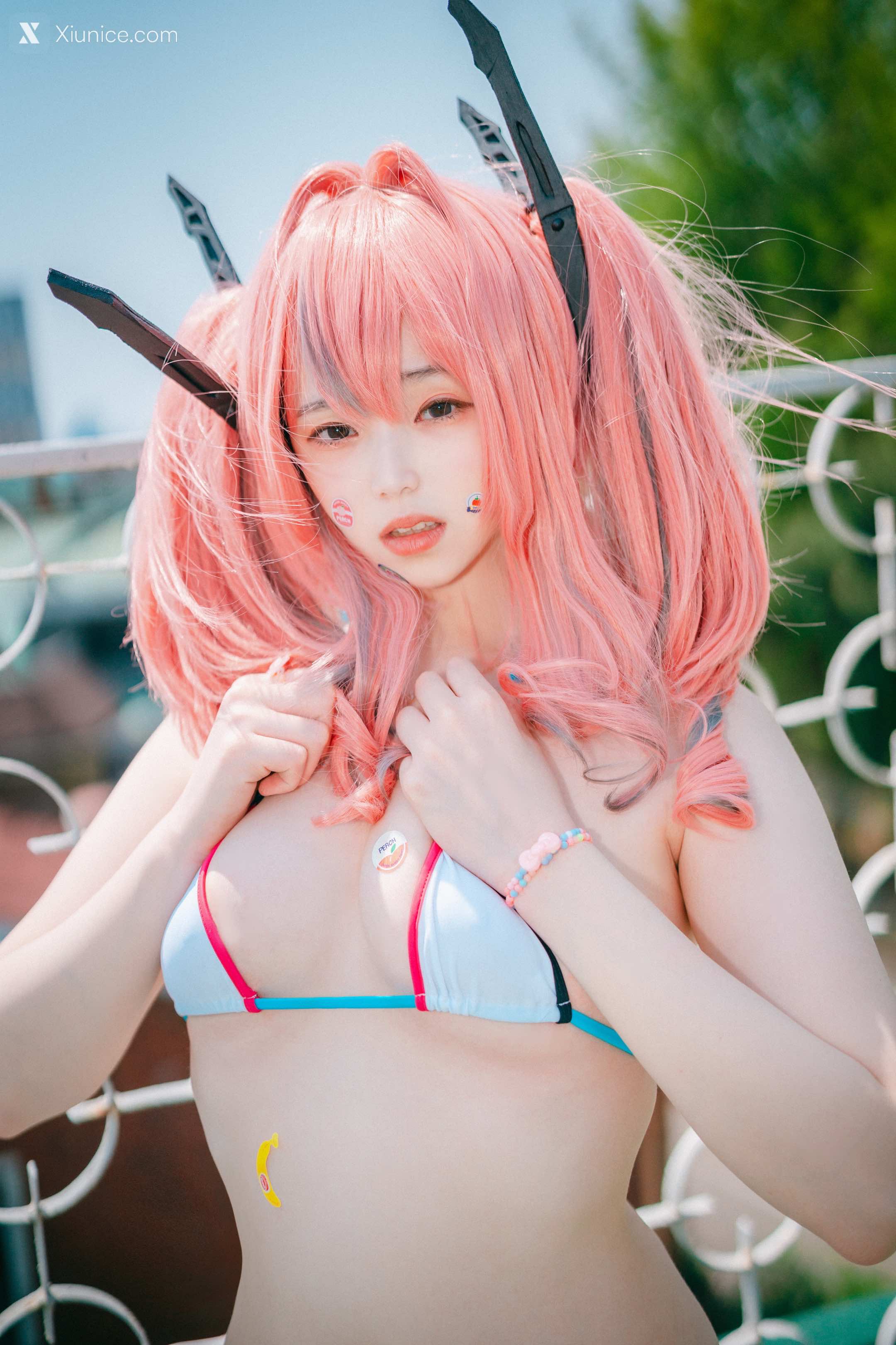 DJAWA Photo – Bambi (밤비) – USS Bremerton (Azur Lane) Scorching-Hot Training 第44张