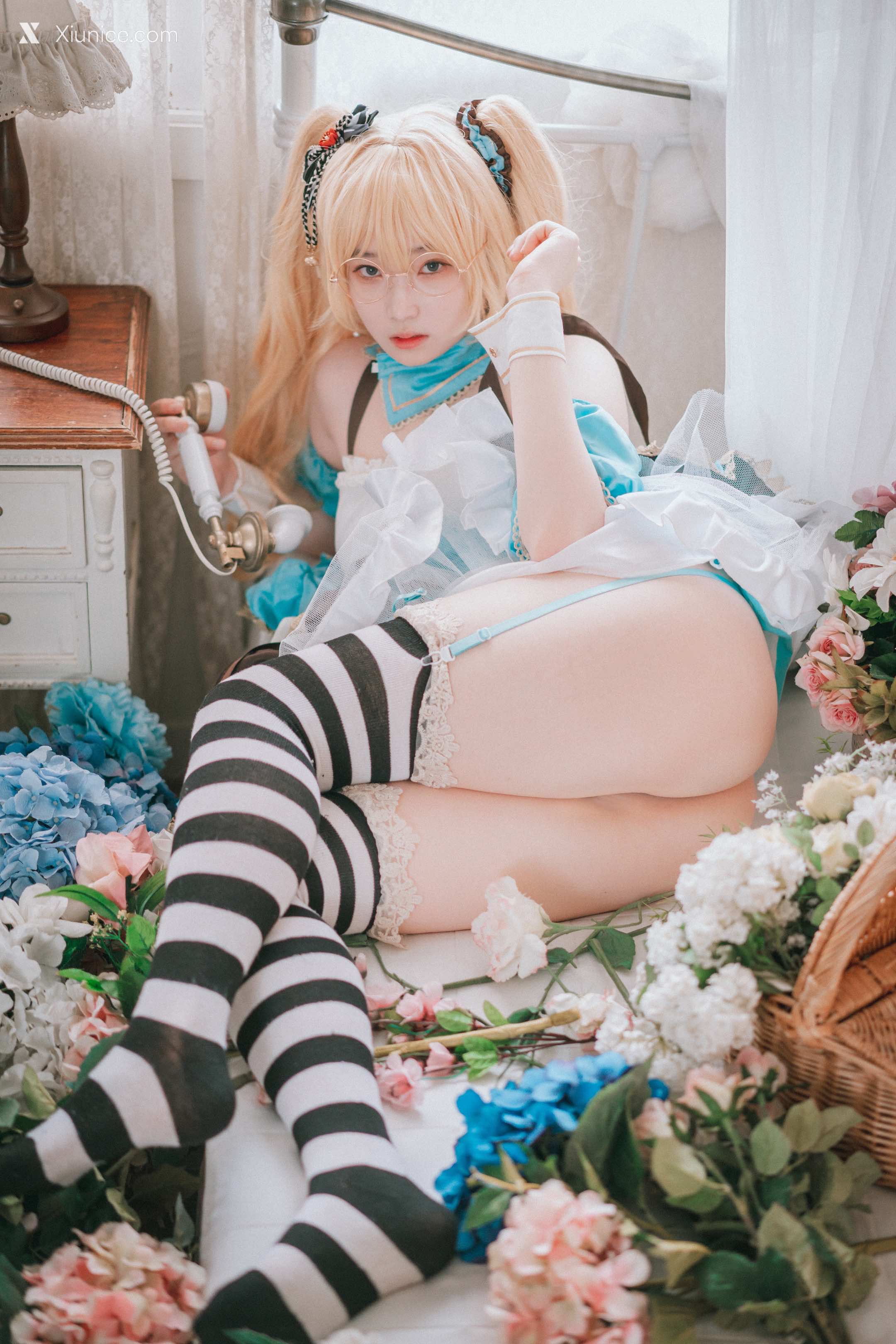 DJAWA Photo – Bambi (밤비) – Alice in Glasses 第36张