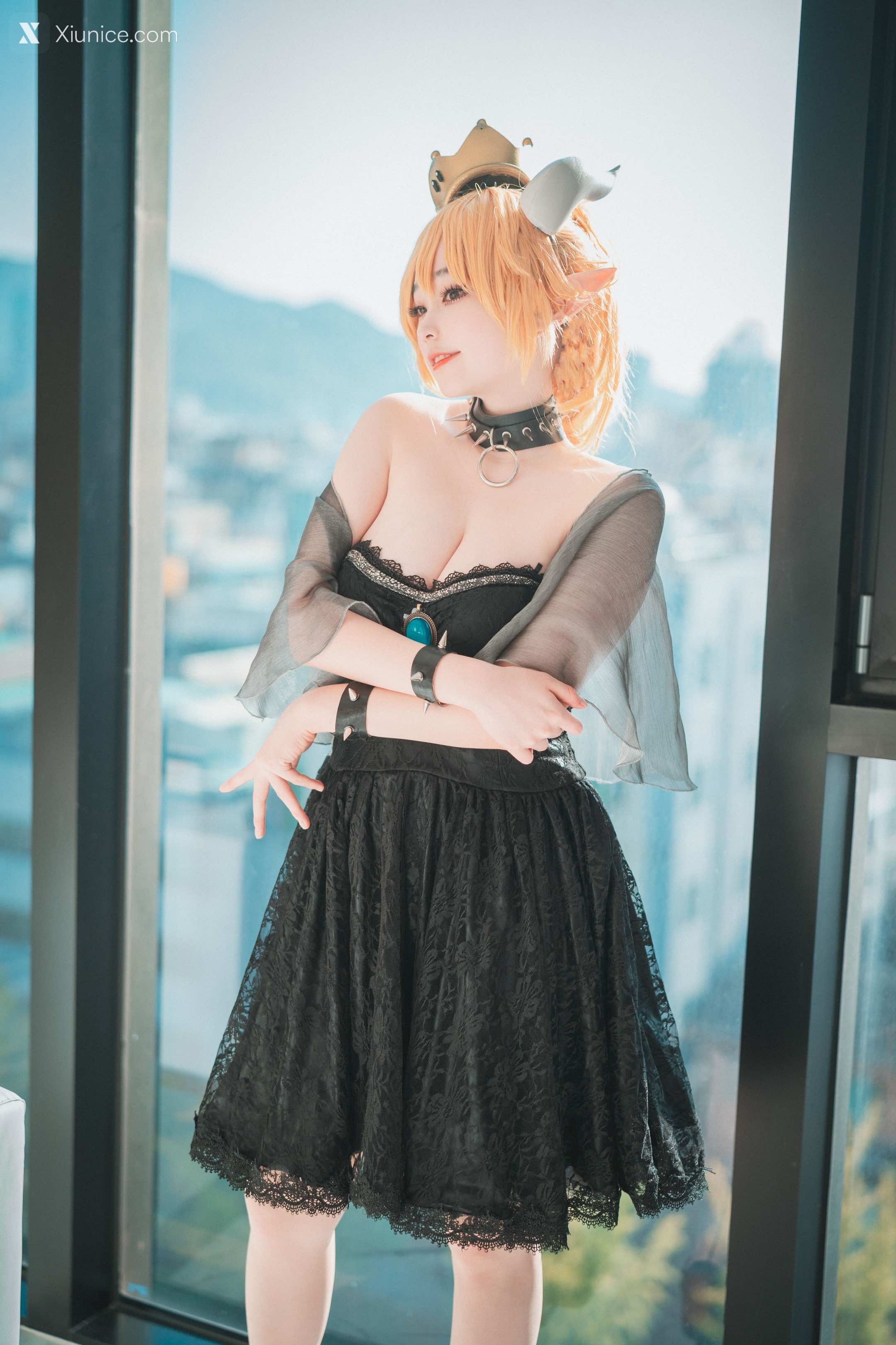 DJAWA Photo – Bambi (밤비) – Halloween with Bowsette (Super Mario Bros.) 第22张