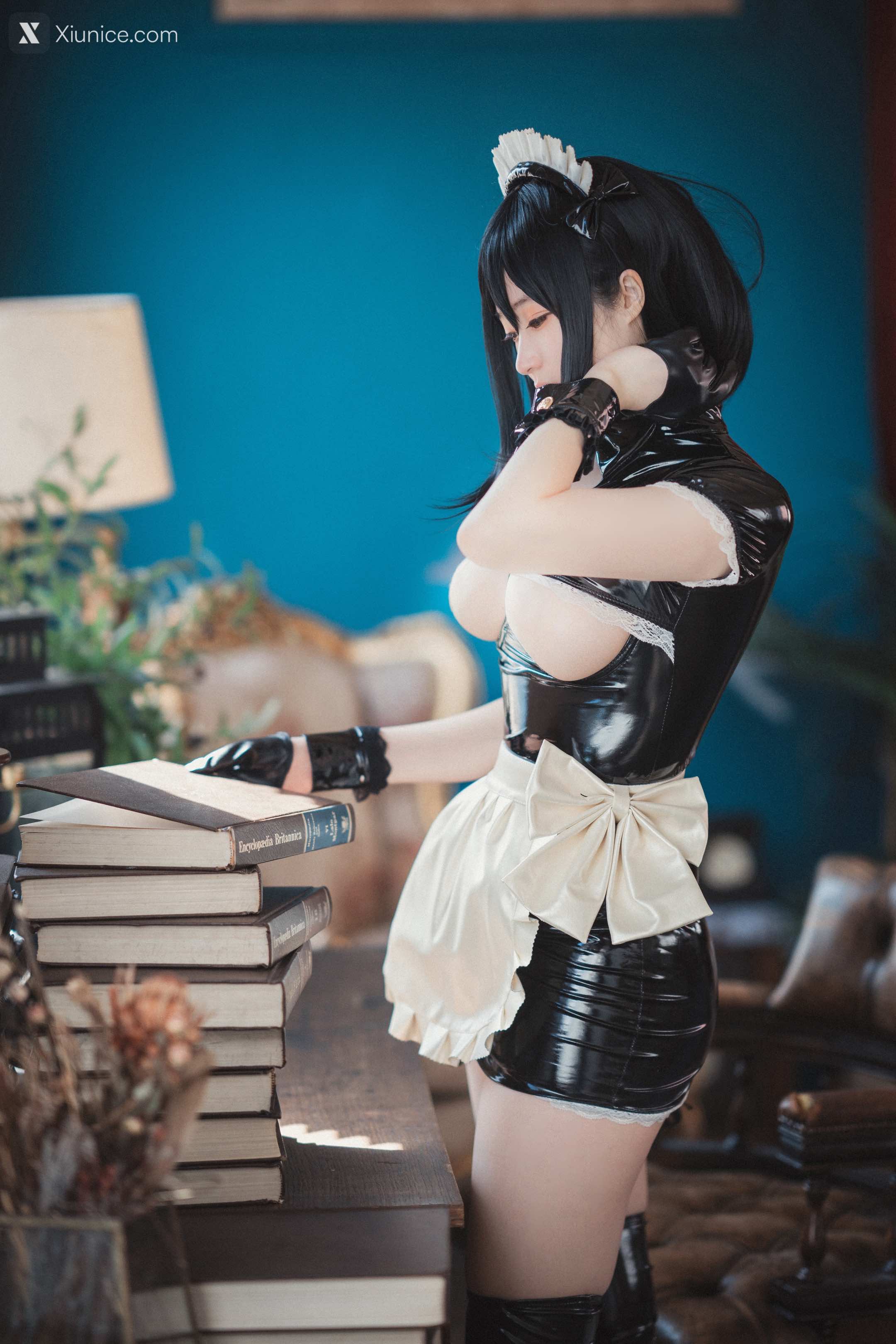 DJAWA Photo – Bambi (밤비) – Femme de Chambre en Latex 第15张