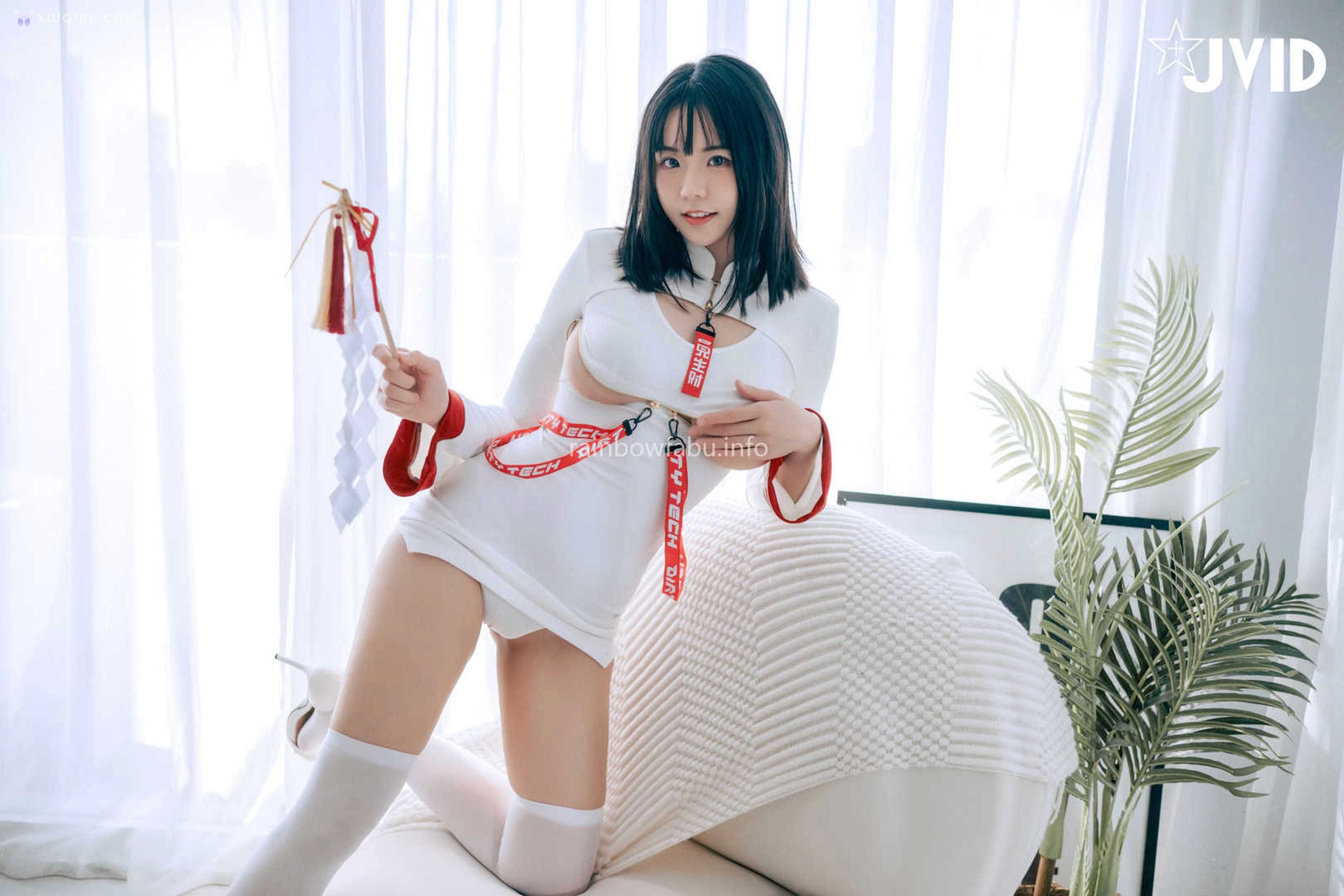 JVID Angela寶7 Lele 樂樂 兔比比 – 黑白無常の人間求歡性愛之旅最強巨乳的民間傳說巨乳被凡人狂搓猛揉影片流出 第86张