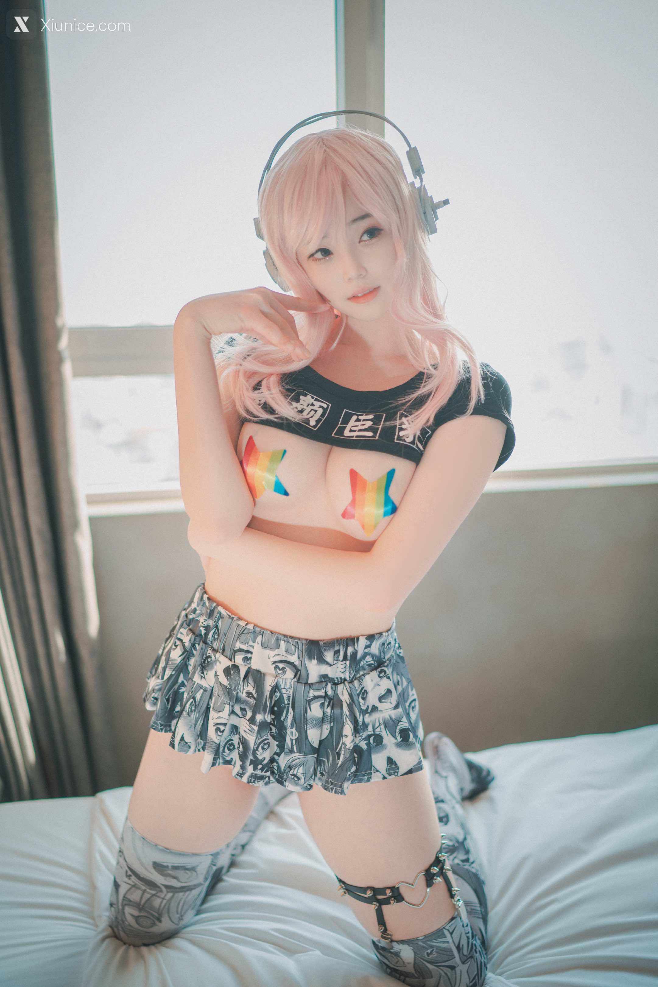 DJAWA Photo – Bambi (밤비) – Sonico-w Micro-top (Super Sonico) 第4张