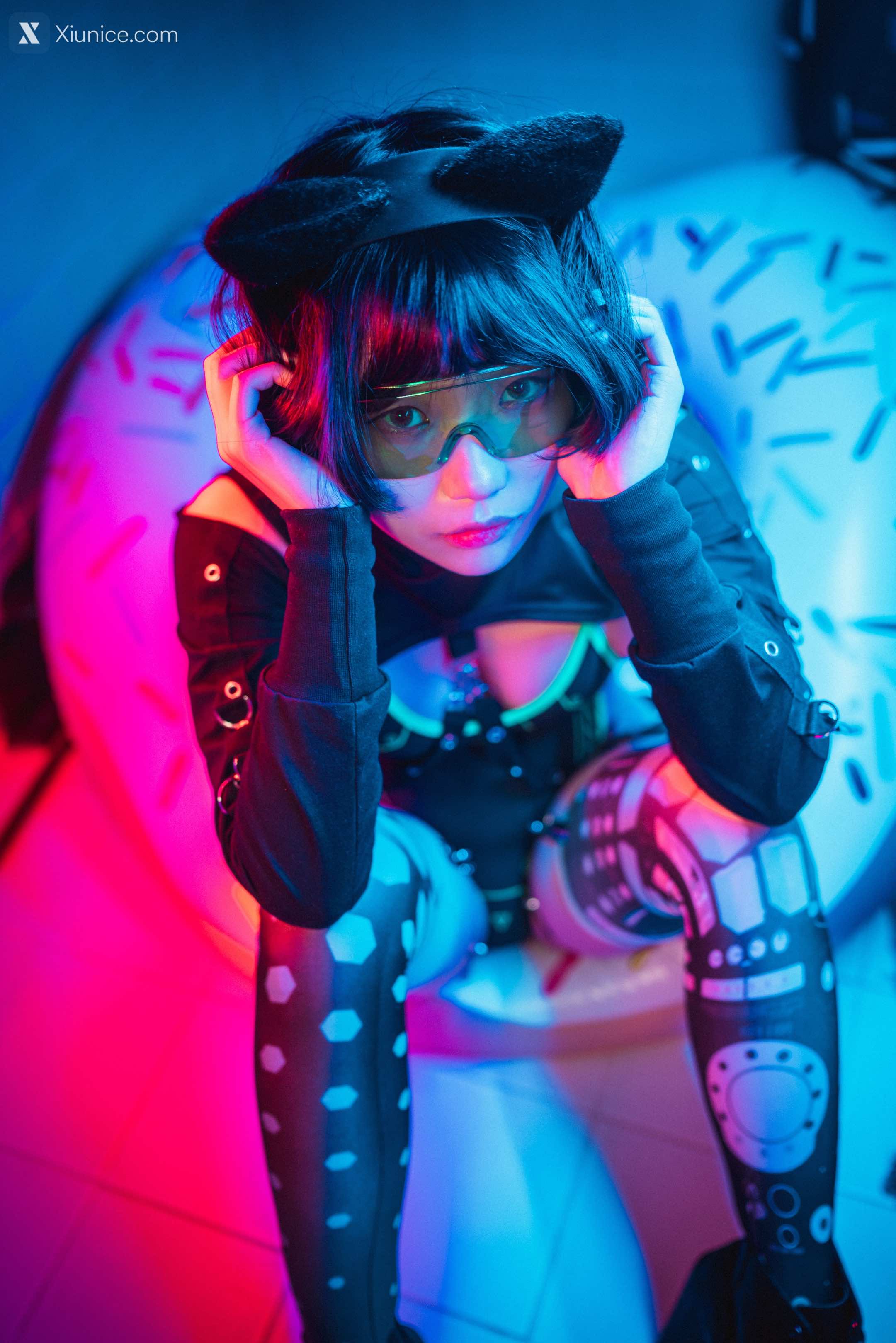 DJAWA Photo – Cyberpunk Girl – Mimmi (밈미) 第15张