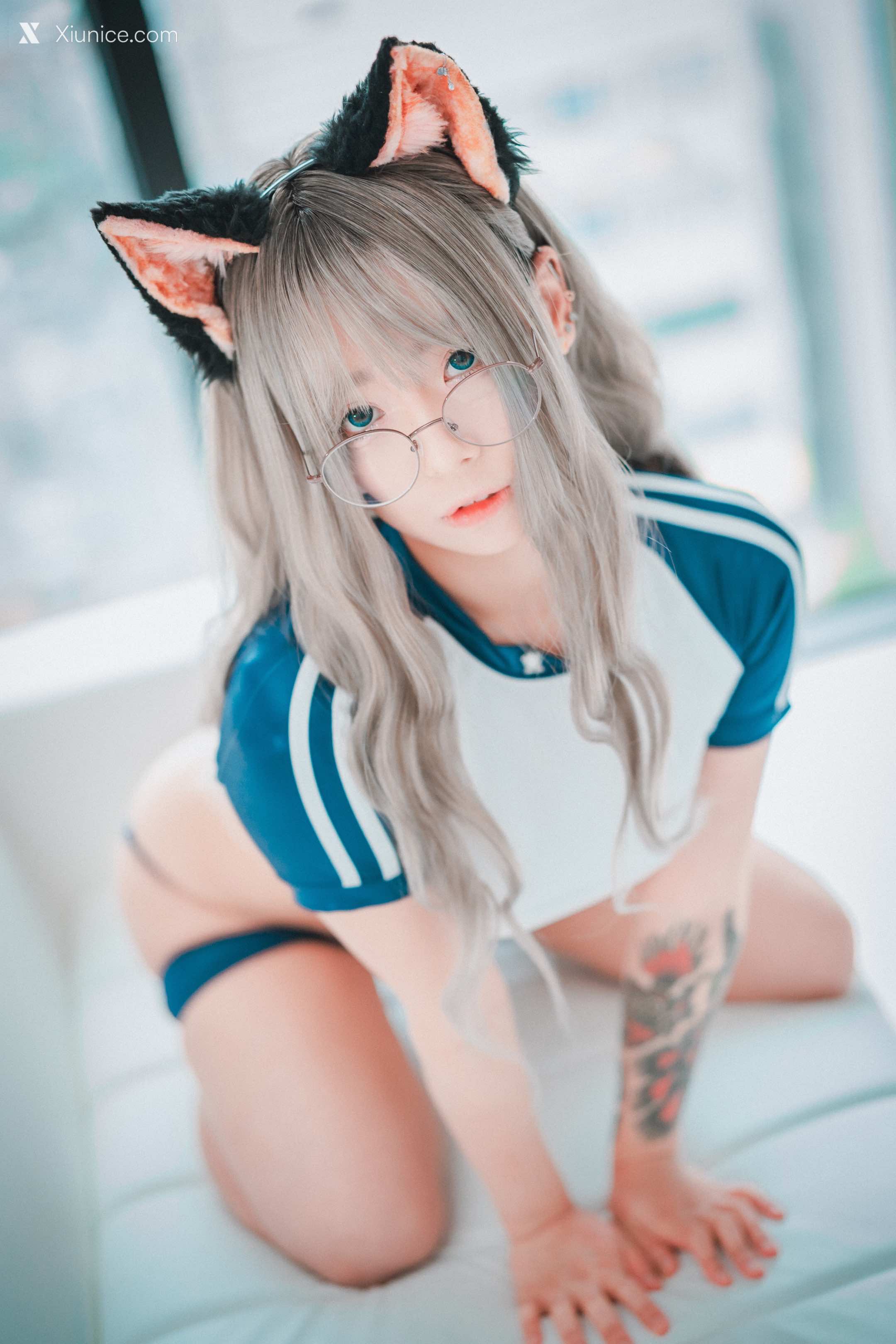 DJAWA Photo – Maruemon (마루에몽) – Caution Girl vs Athletic Girl 第44张