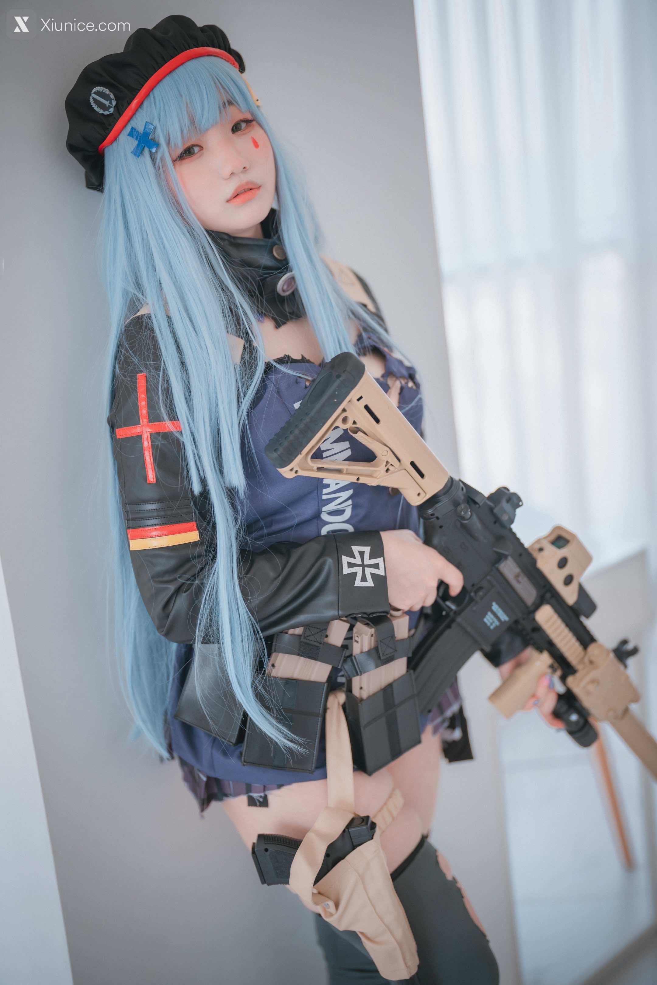 DJAWA Photo – Mimmi (밈미) – Girls’ Frontline – HK416 (Damaged ver.) 第6张