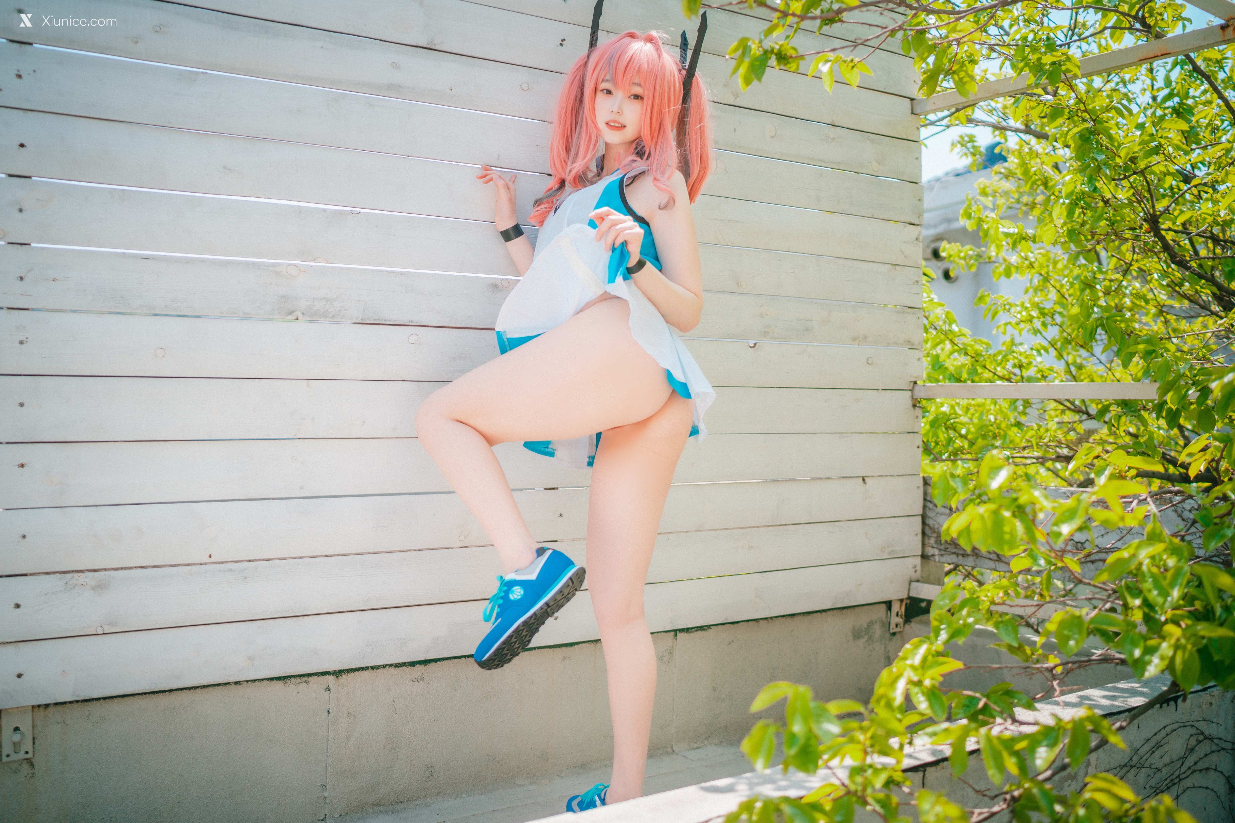 DJAWA Photo – Bambi (밤비) – USS Bremerton (Azur Lane) Scorching-Hot Training 第7张
