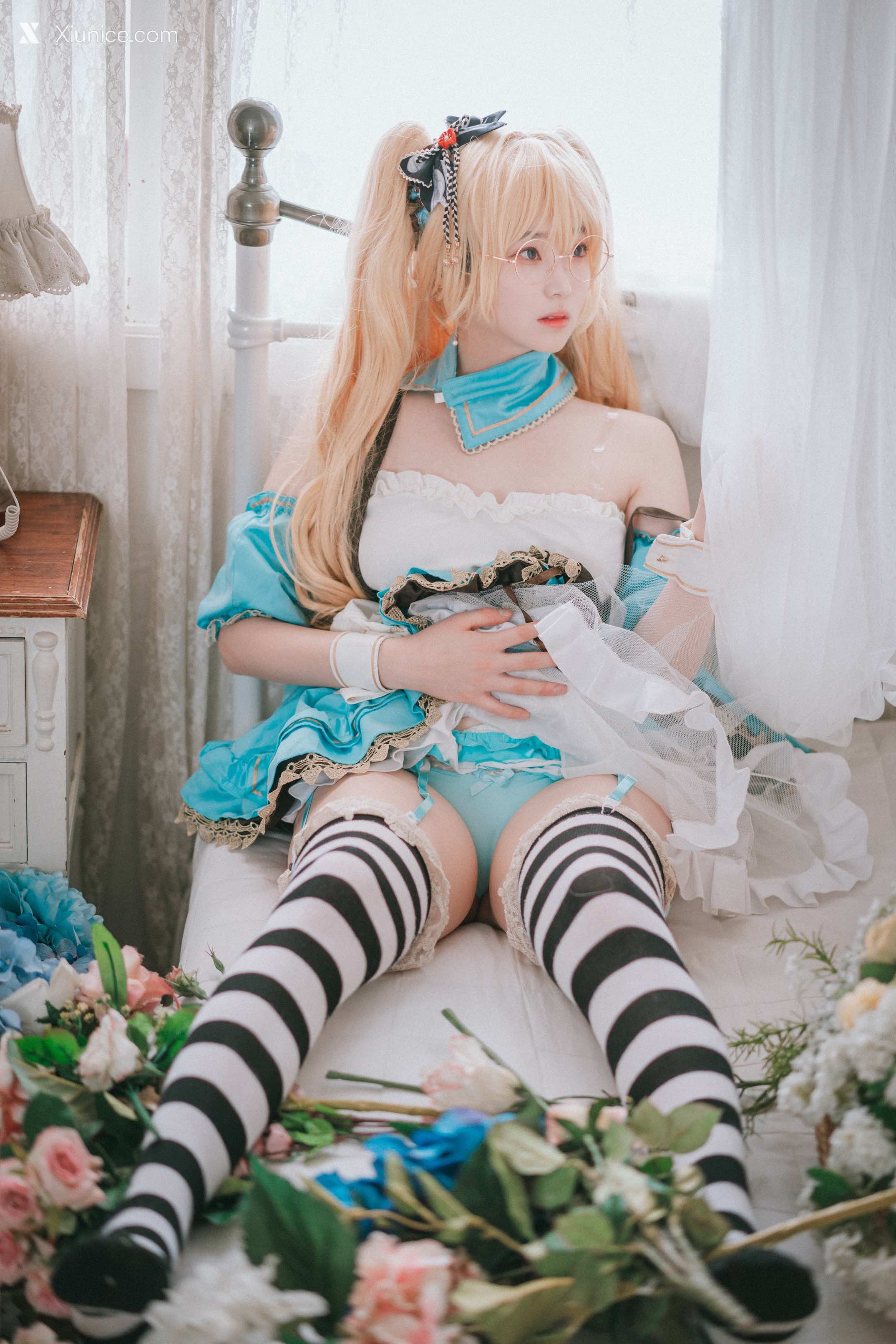 DJAWA Photo – Bambi (밤비) – Alice in Glasses 第34张
