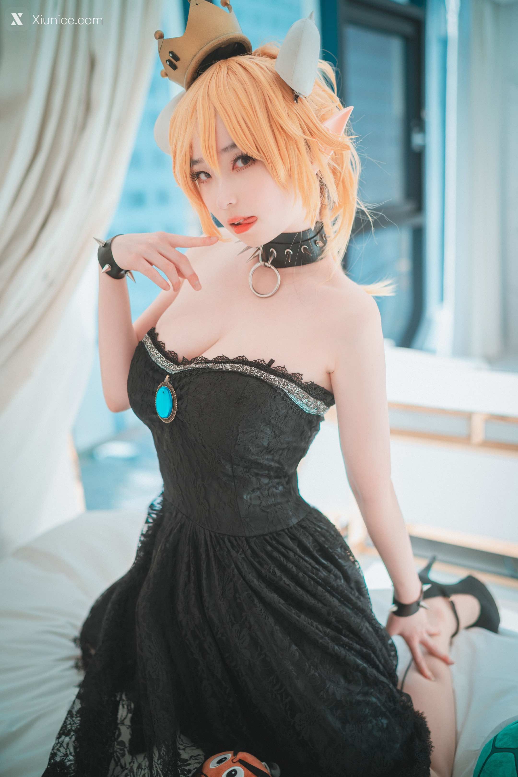 DJAWA Photo – Bambi (밤비) – Halloween with Bowsette (Super Mario Bros.) 第7张