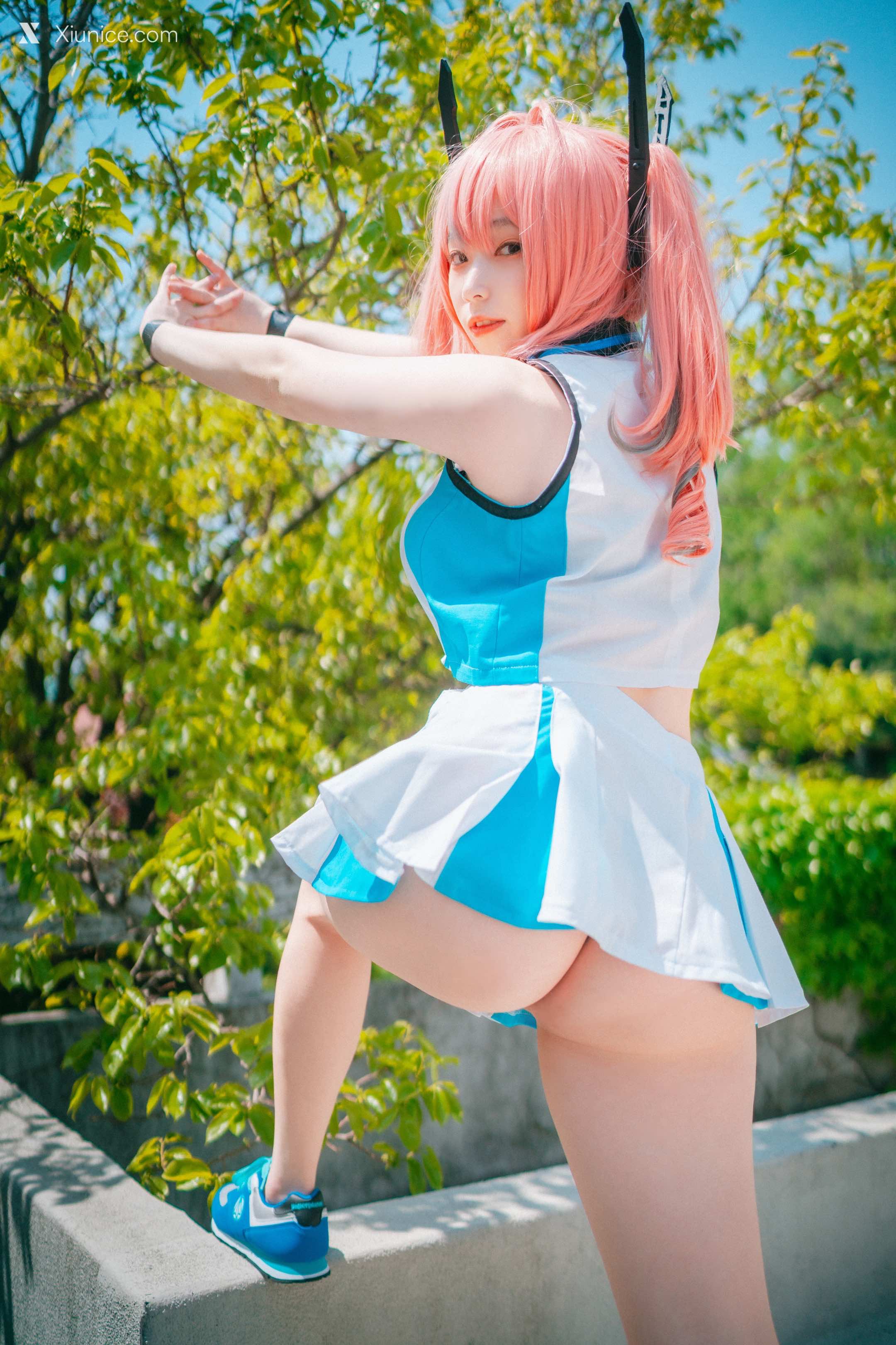DJAWA Photo – Bambi (밤비) – USS Bremerton (Azur Lane) Scorching-Hot Training 第13张