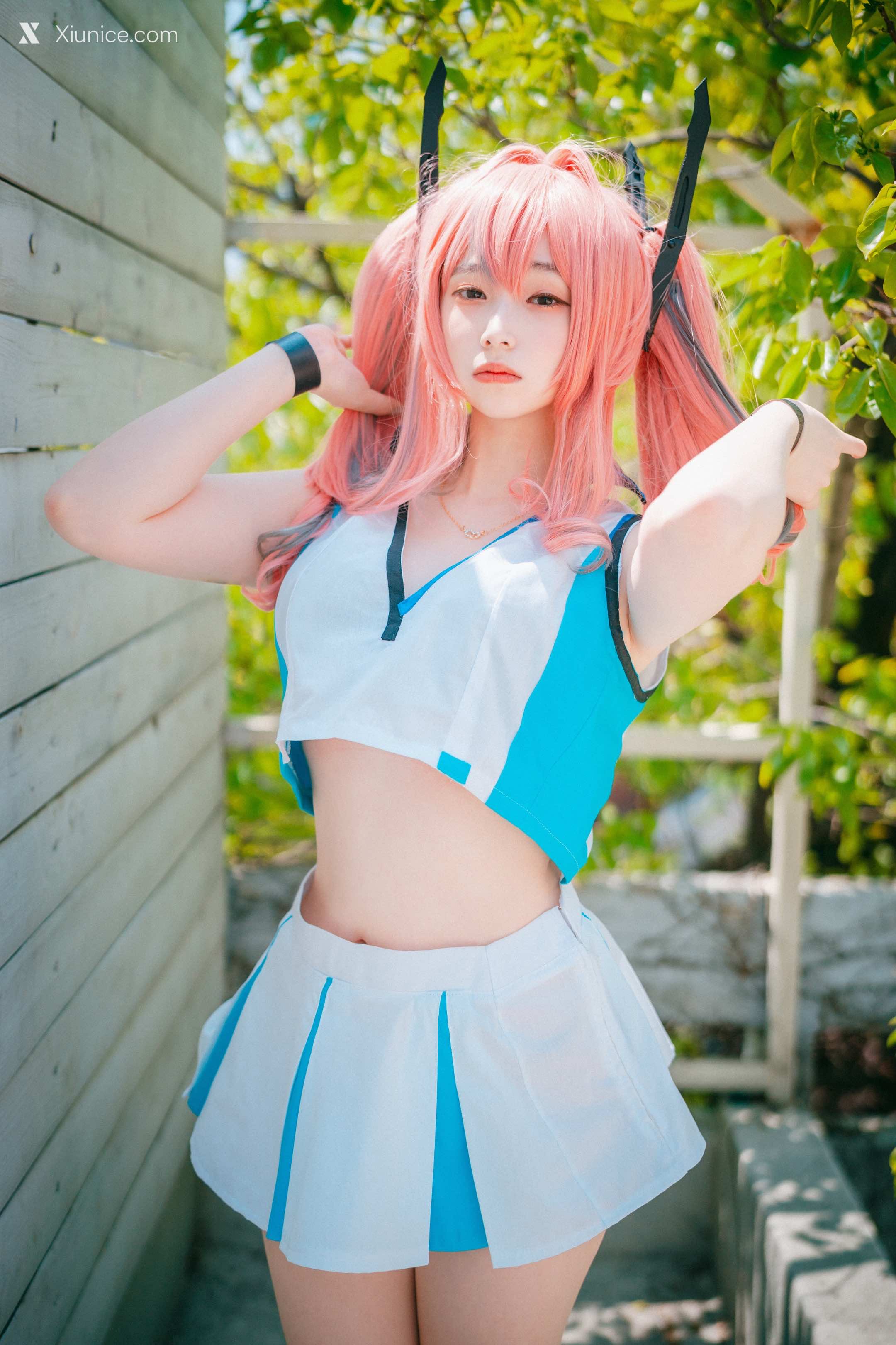 DJAWA Photo – Bambi (밤비) – USS Bremerton (Azur Lane) Scorching-Hot Training 第4张