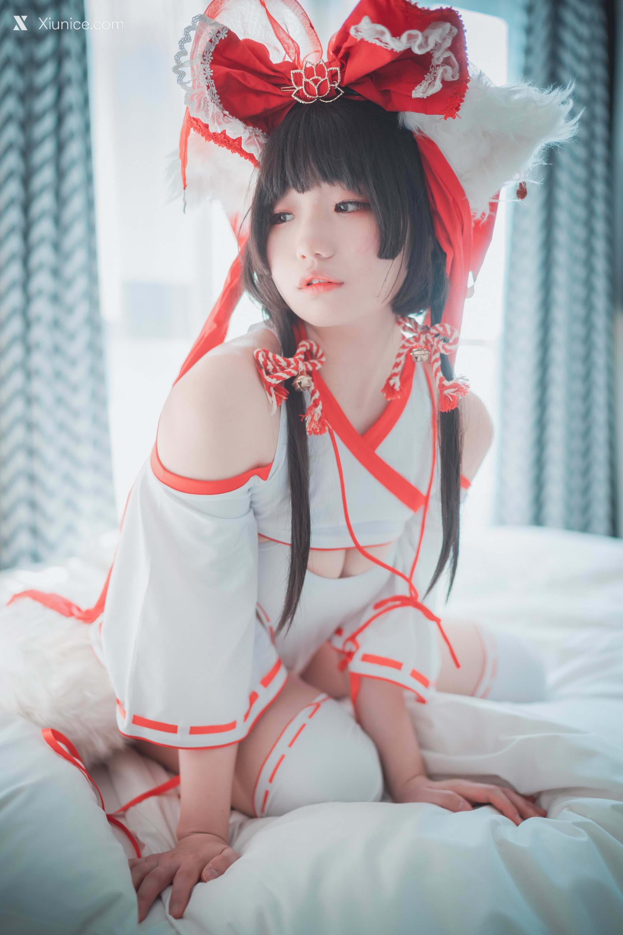 DJAWA Photo – Mimmi (밈미) – Kitsune Miko (A ver) 第29张