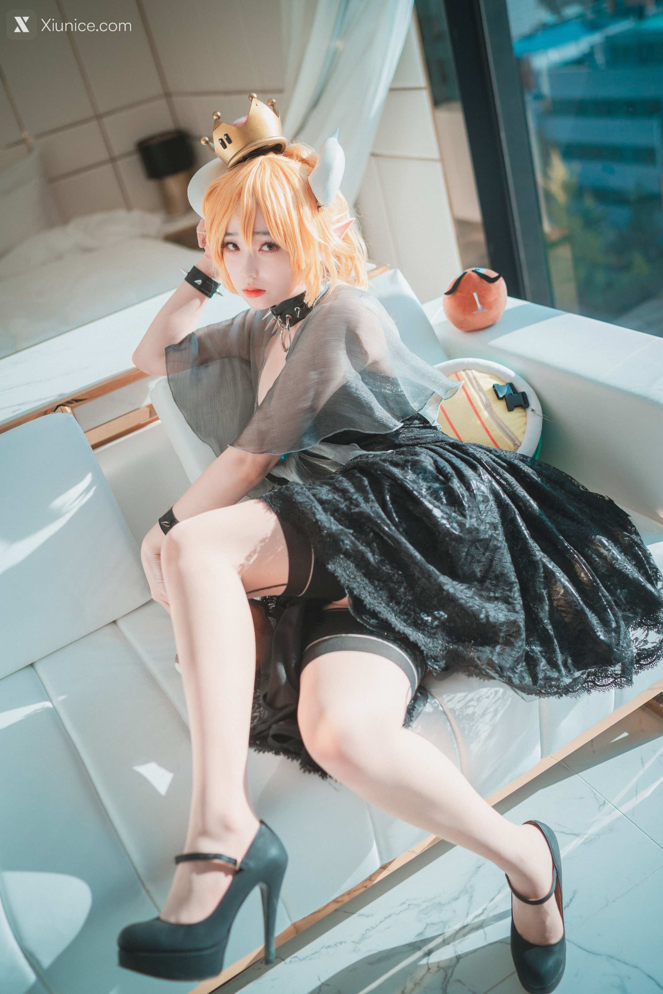 DJAWA Photo – Bambi (밤비) – Halloween with Bowsette (Super Mario Bros.) 第25张