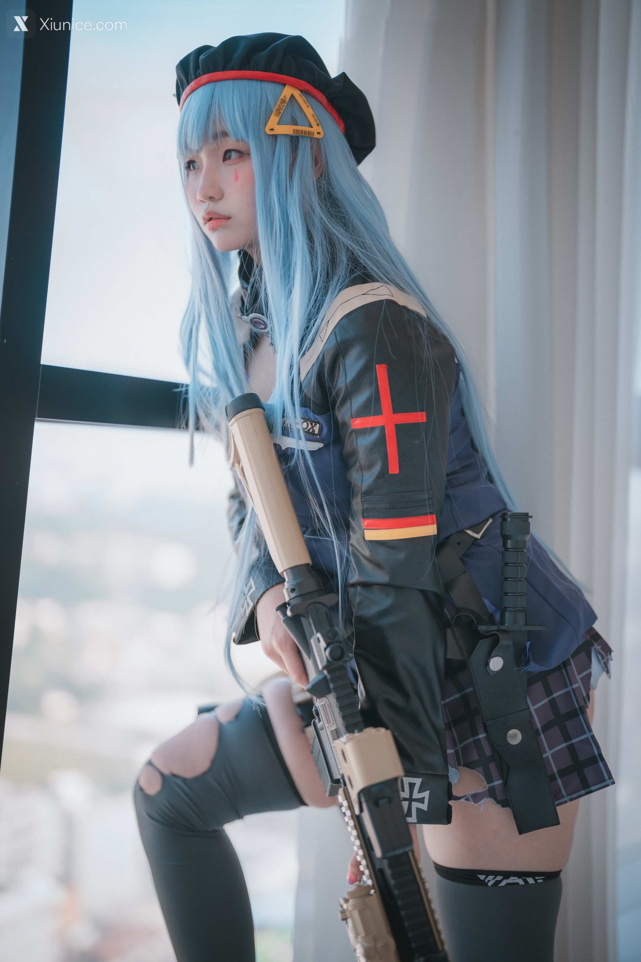 DJAWA Photo – Mimmi (밈미) – Girls’ Frontline – HK416 (Damaged ver.) 第9张