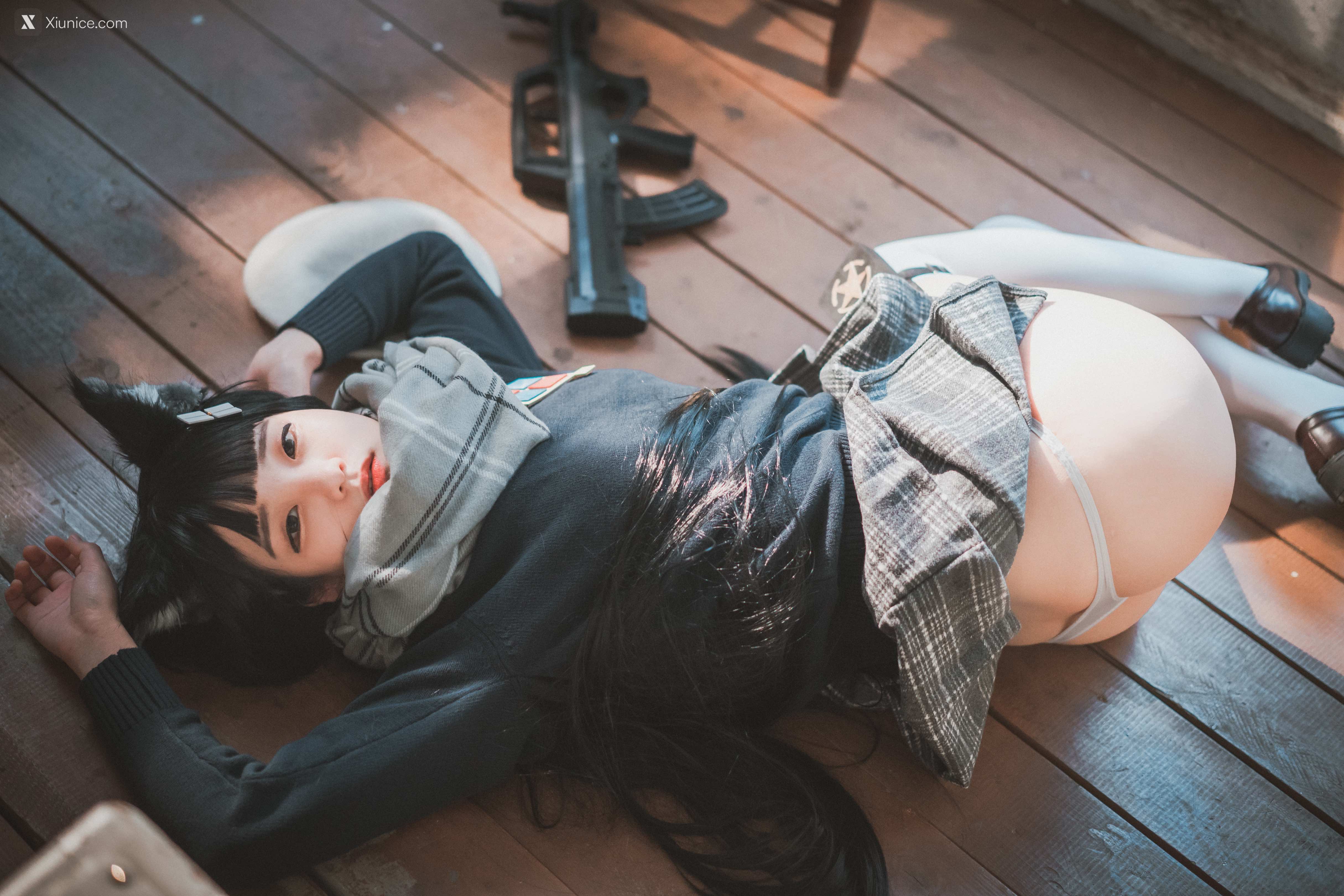 DJAWA Photo – Jeong Jenny (정제니) – “Girls’ Frontline – Type 95 (Pure White Graduation ver.)” 第27张