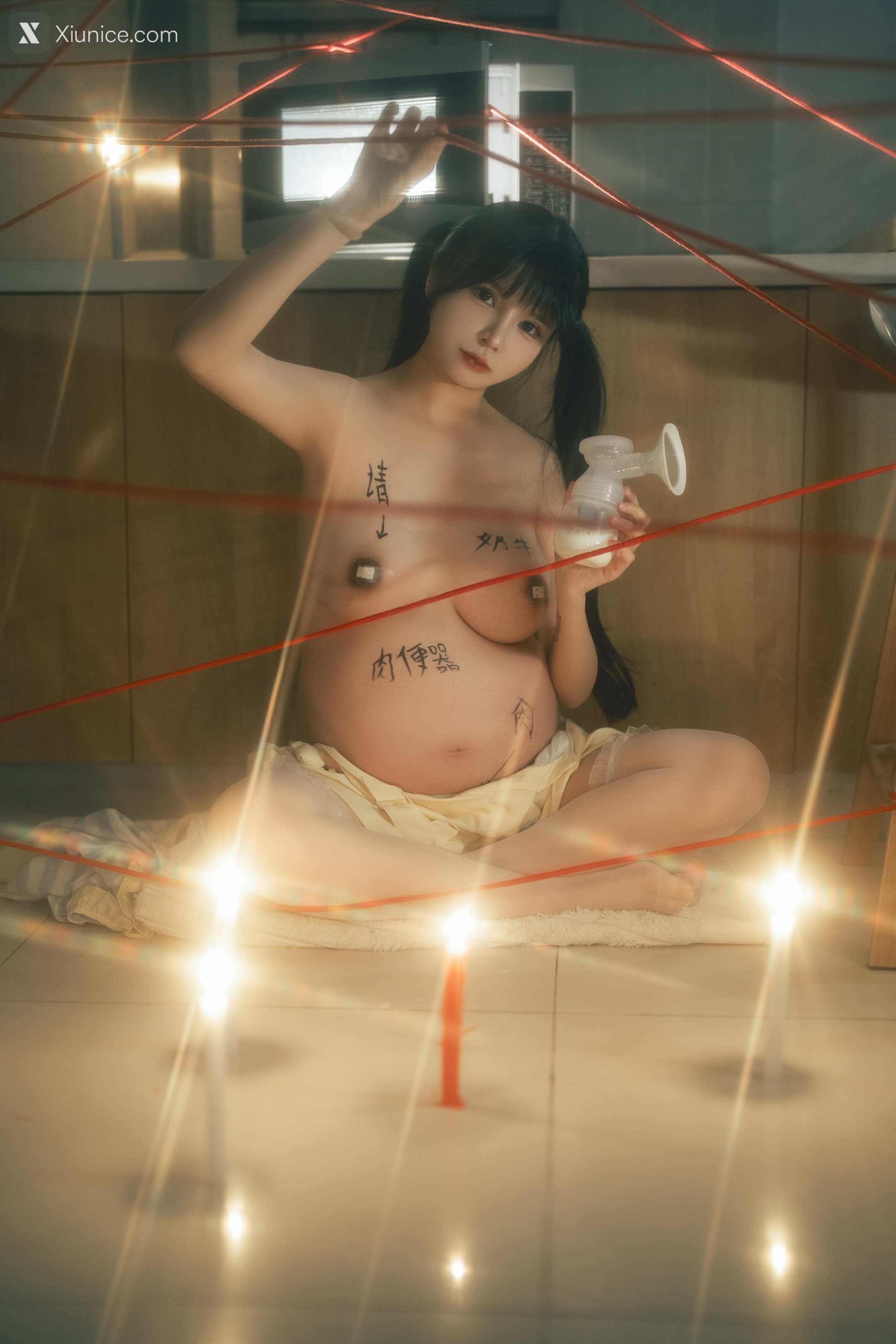 Coser@rua阮阮 – rua阮阮 & 小九酱 – 奶牛 双人 第27张