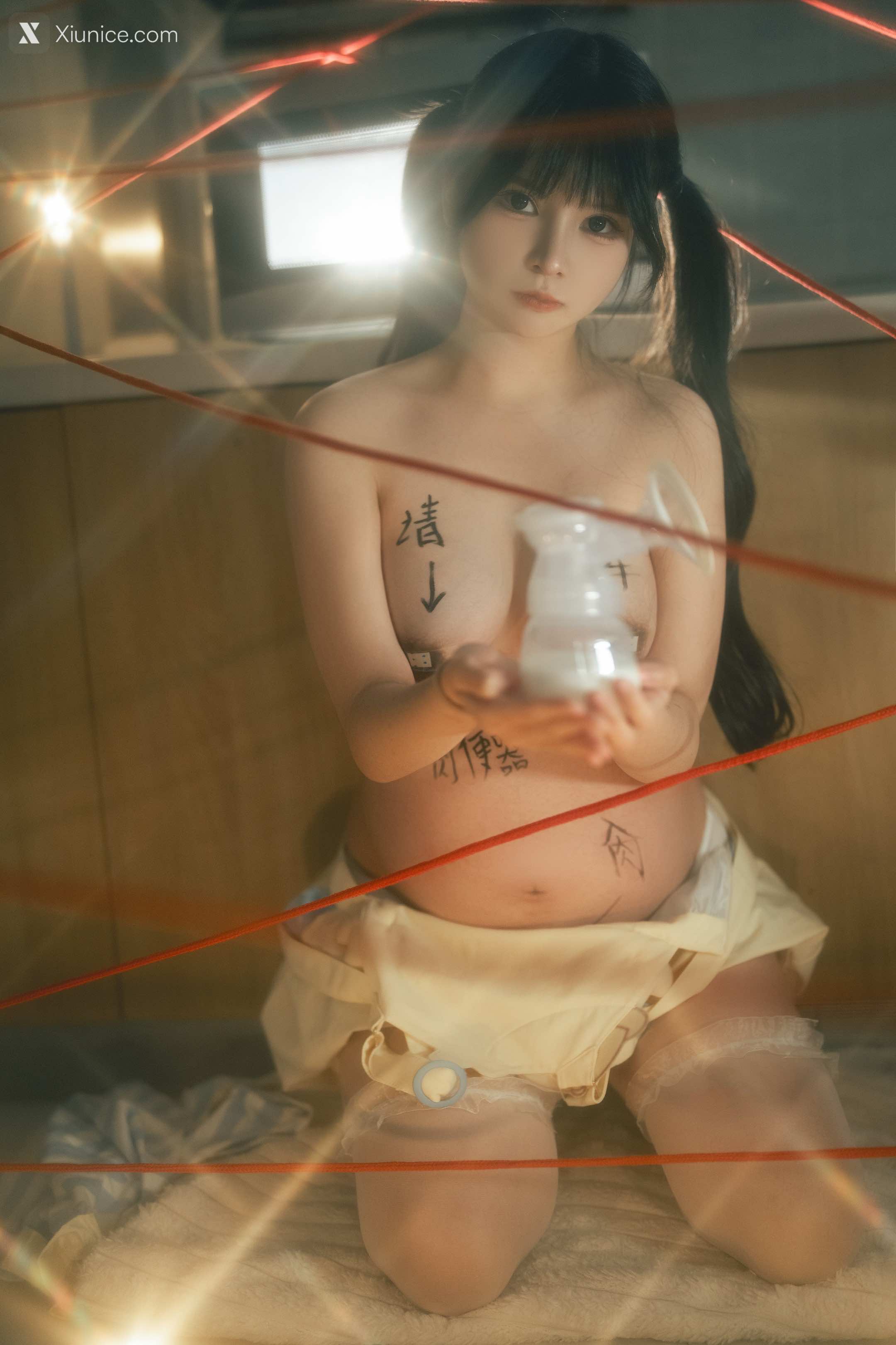 Coser@rua阮阮 – rua阮阮 & 小九酱 – 奶牛 双人 第32张