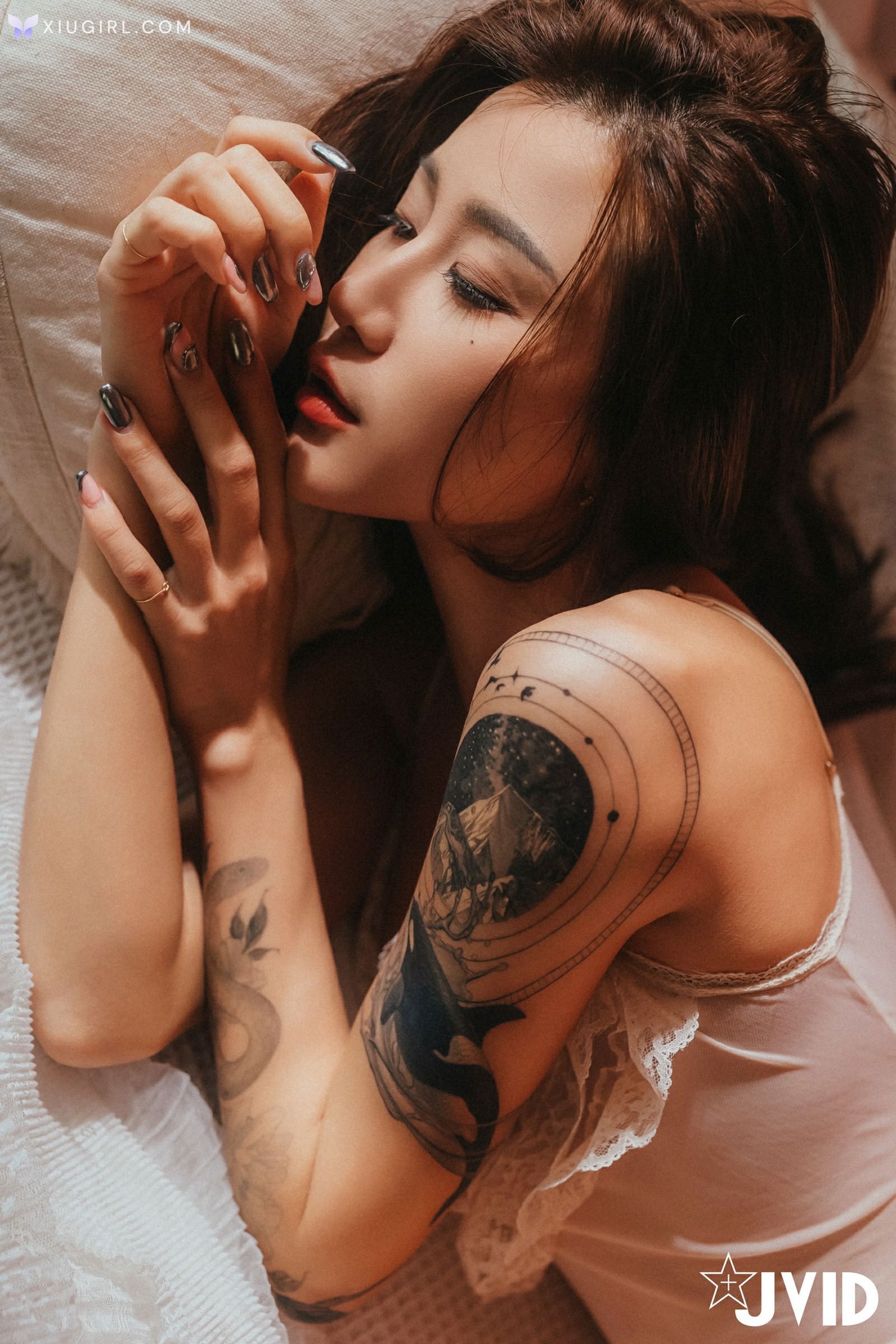 JVID Lara 雙囍 – 獨留的時光 與雙囍纏綿在浪漫花房的情緒與身體交流 第110张