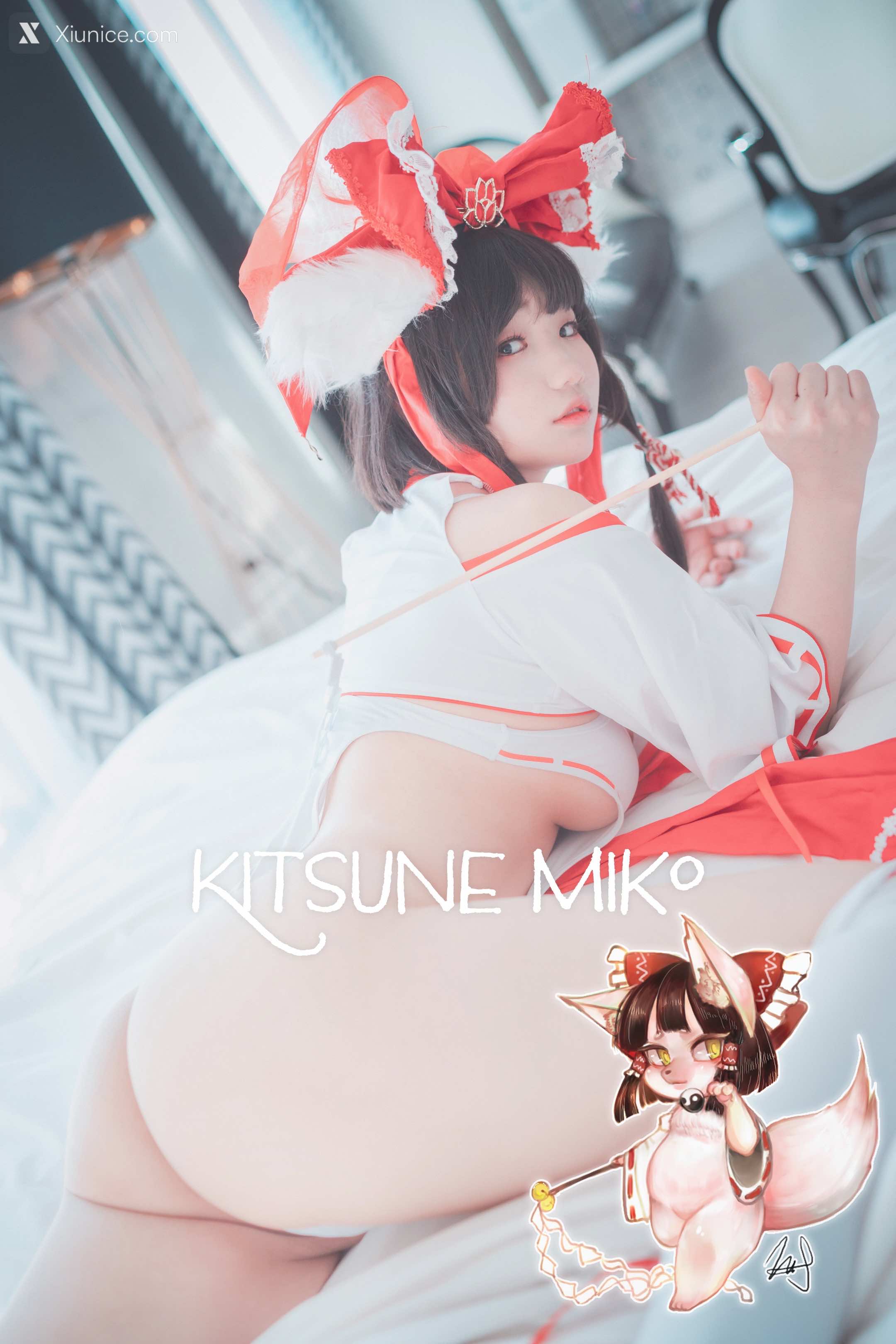 DJAWA Photo – Mimmi (밈미) – Kitsune Miko (A ver) 第65张