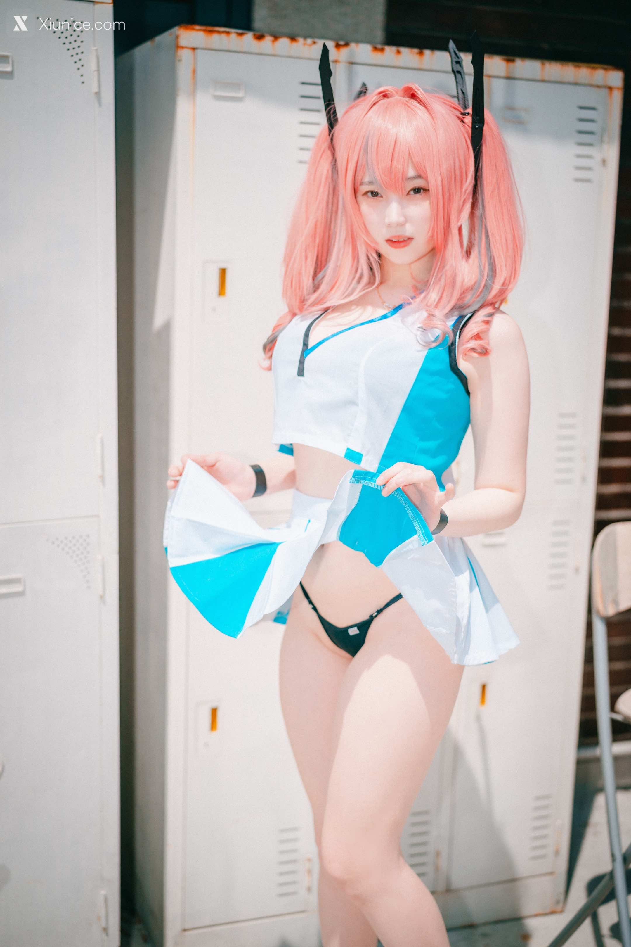 DJAWA Photo – Bambi (밤비) – USS Bremerton (Azur Lane) Scorching-Hot Training 第23张