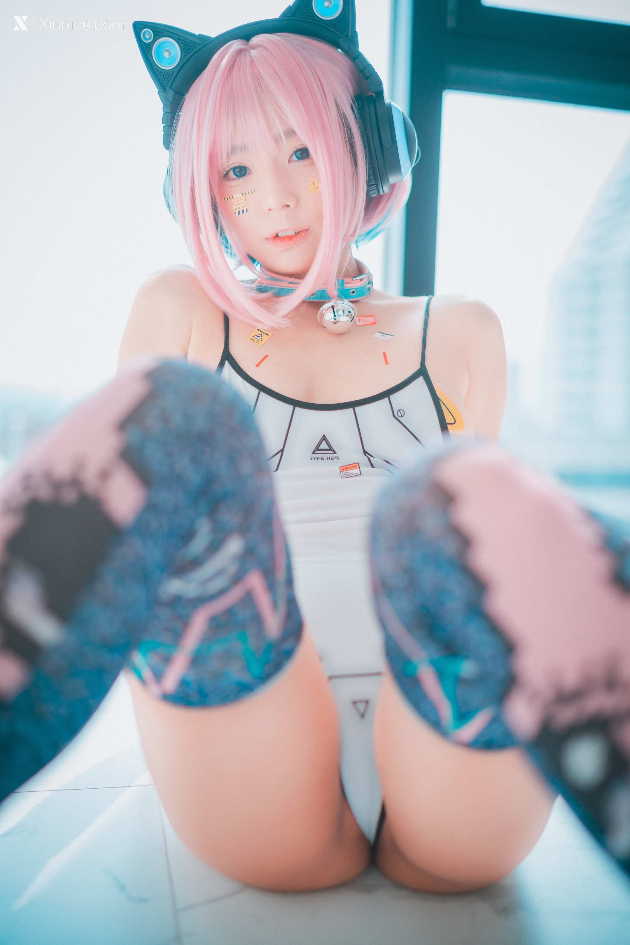 DJAWA Photo – Maruemon (마루에몽) – Caution Girl vs Athletic Girl 第11张