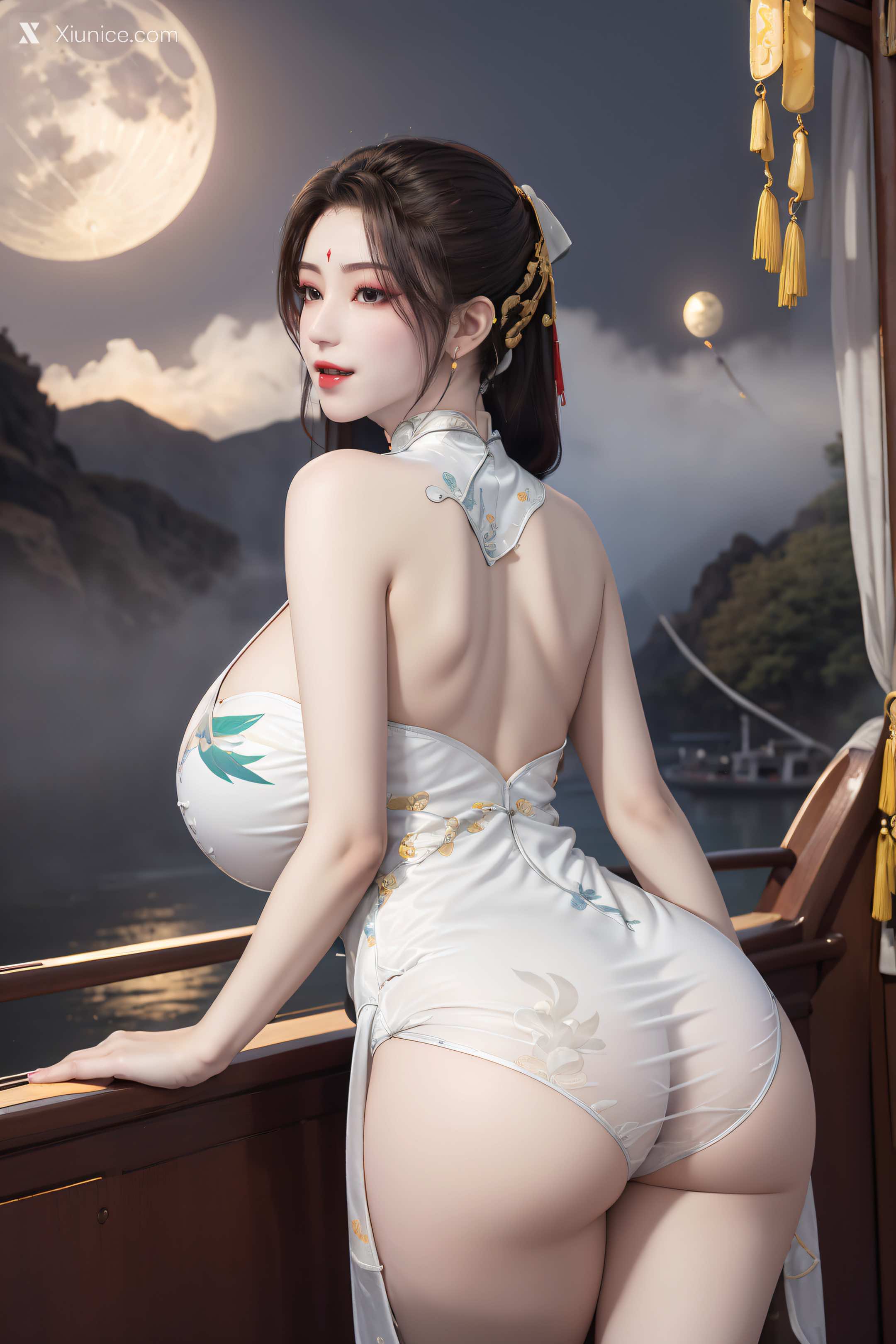 AI Girl – 阳神 – 苏沐 性感旗袍 第43张