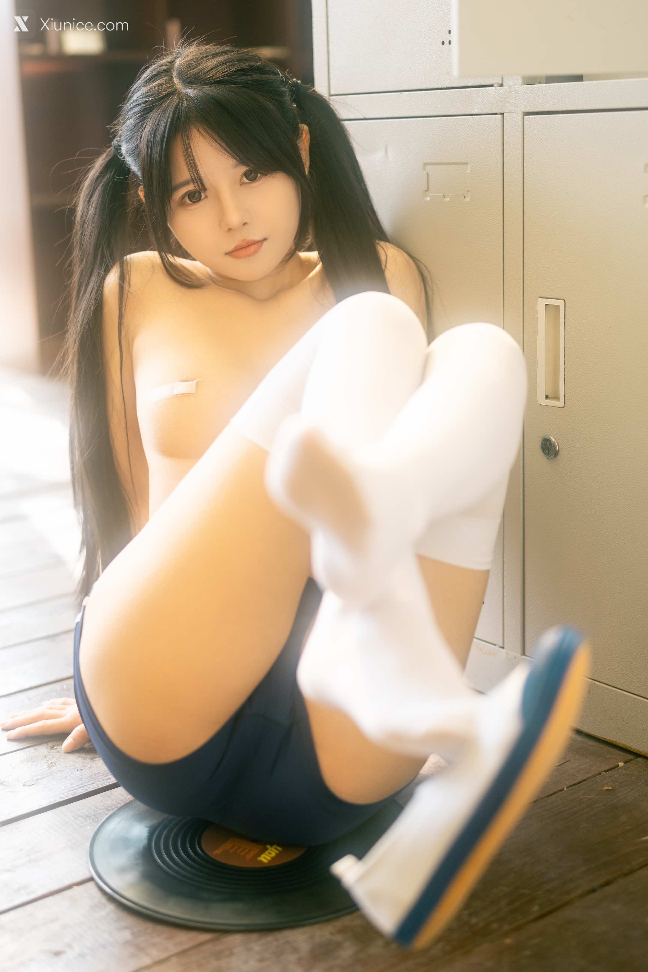 Coser@rua阮阮 – rua阮阮 – 春の更衣室-体操服 第30张