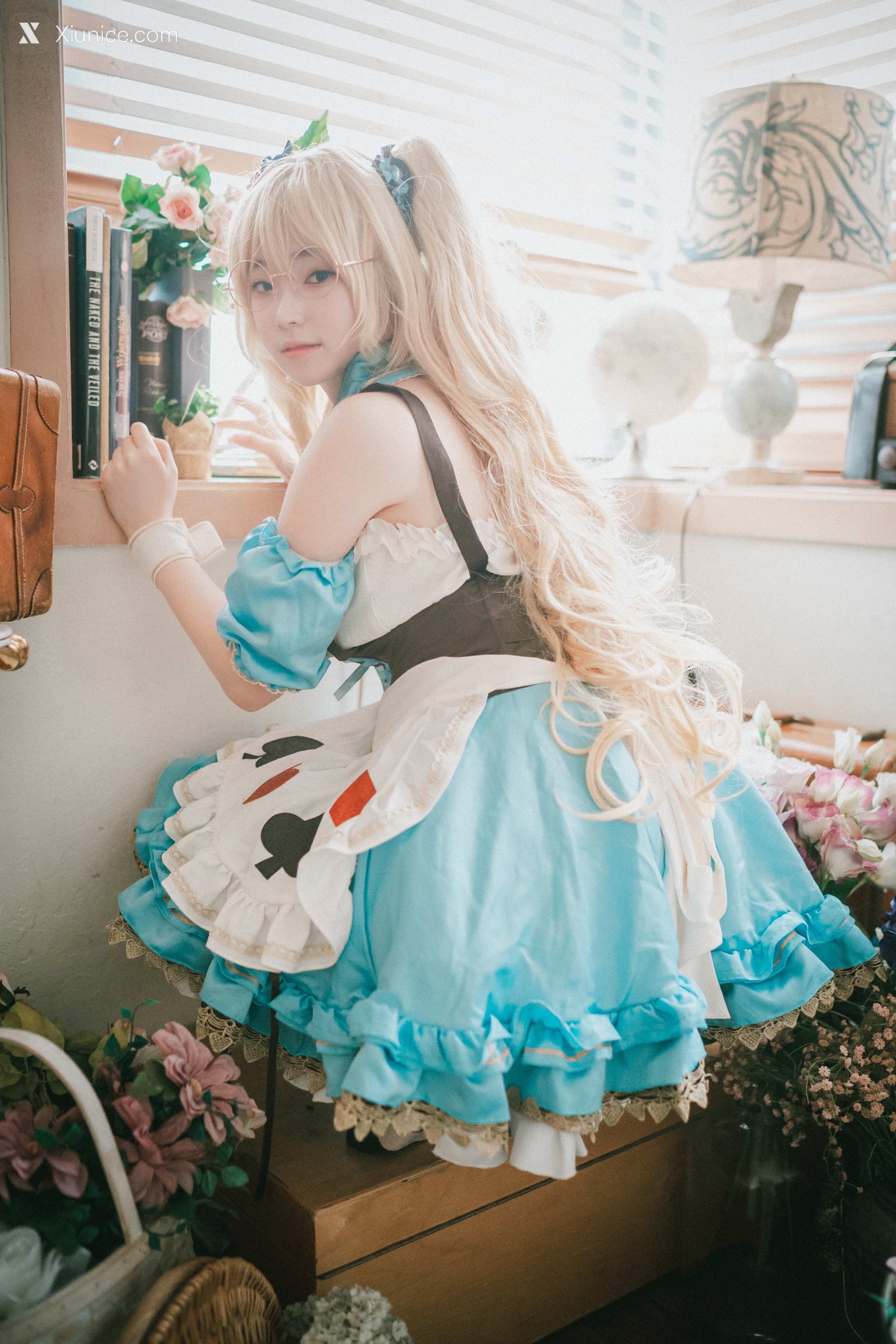 DJAWA Photo – Bambi (밤비) – Alice in Glasses 第10张