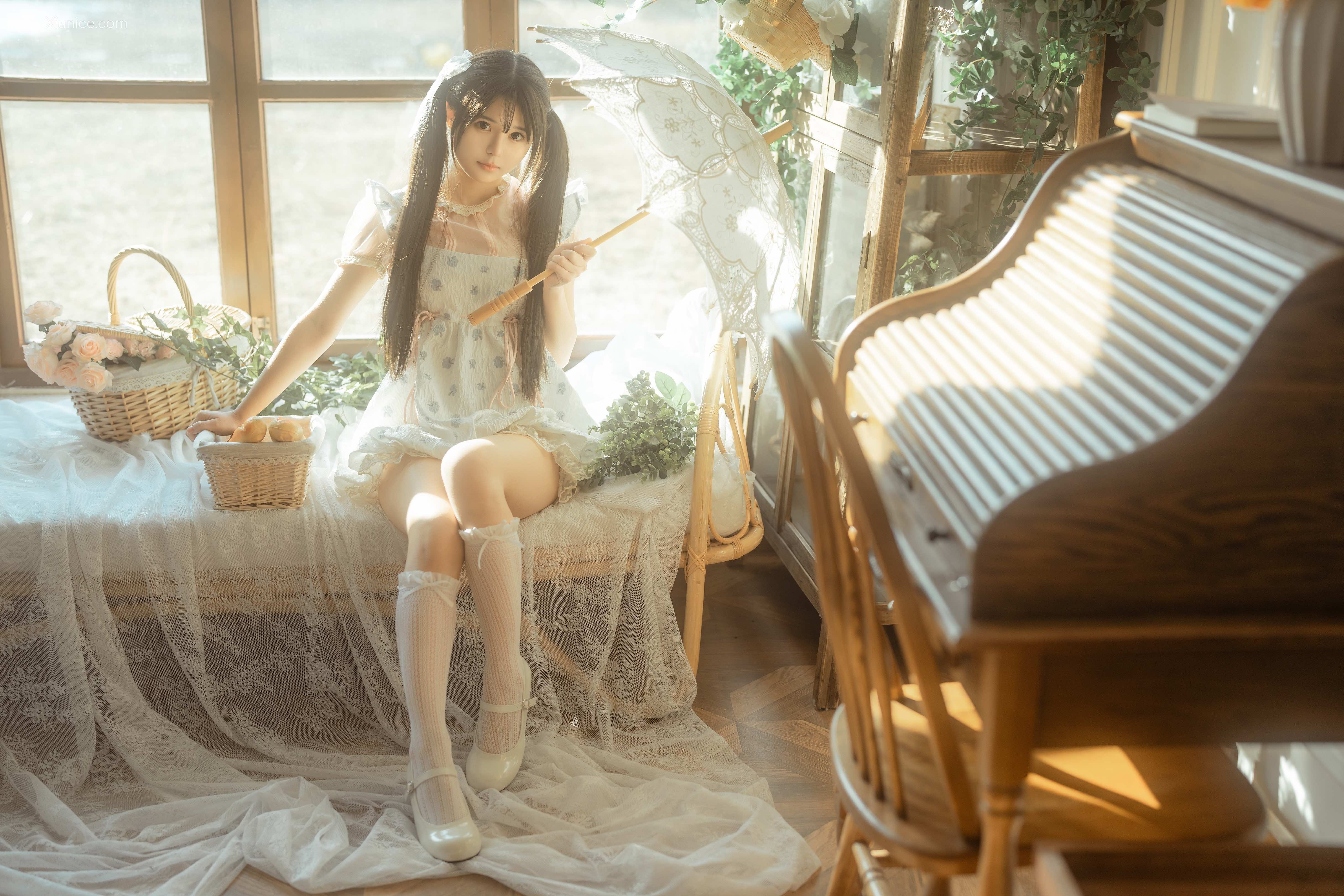 Coser@rua阮阮 – rua阮阮 – 花房 小裙子 第2张