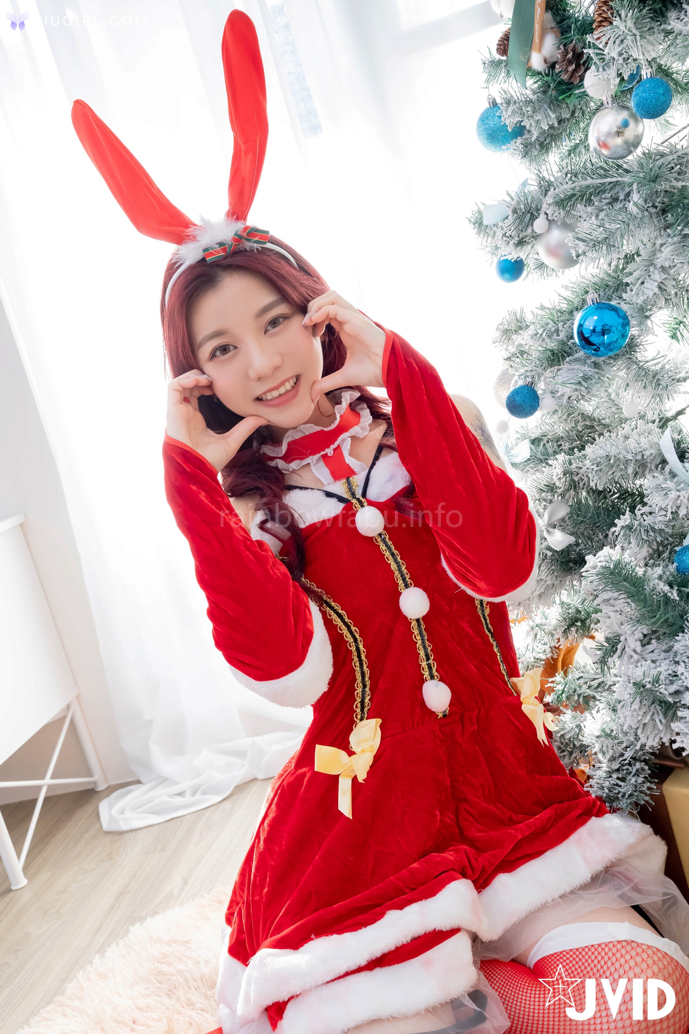 JVID Caroline卡洛琳 – 暗戀中的超正學妹今年的交換禮物很不一樣 第57张