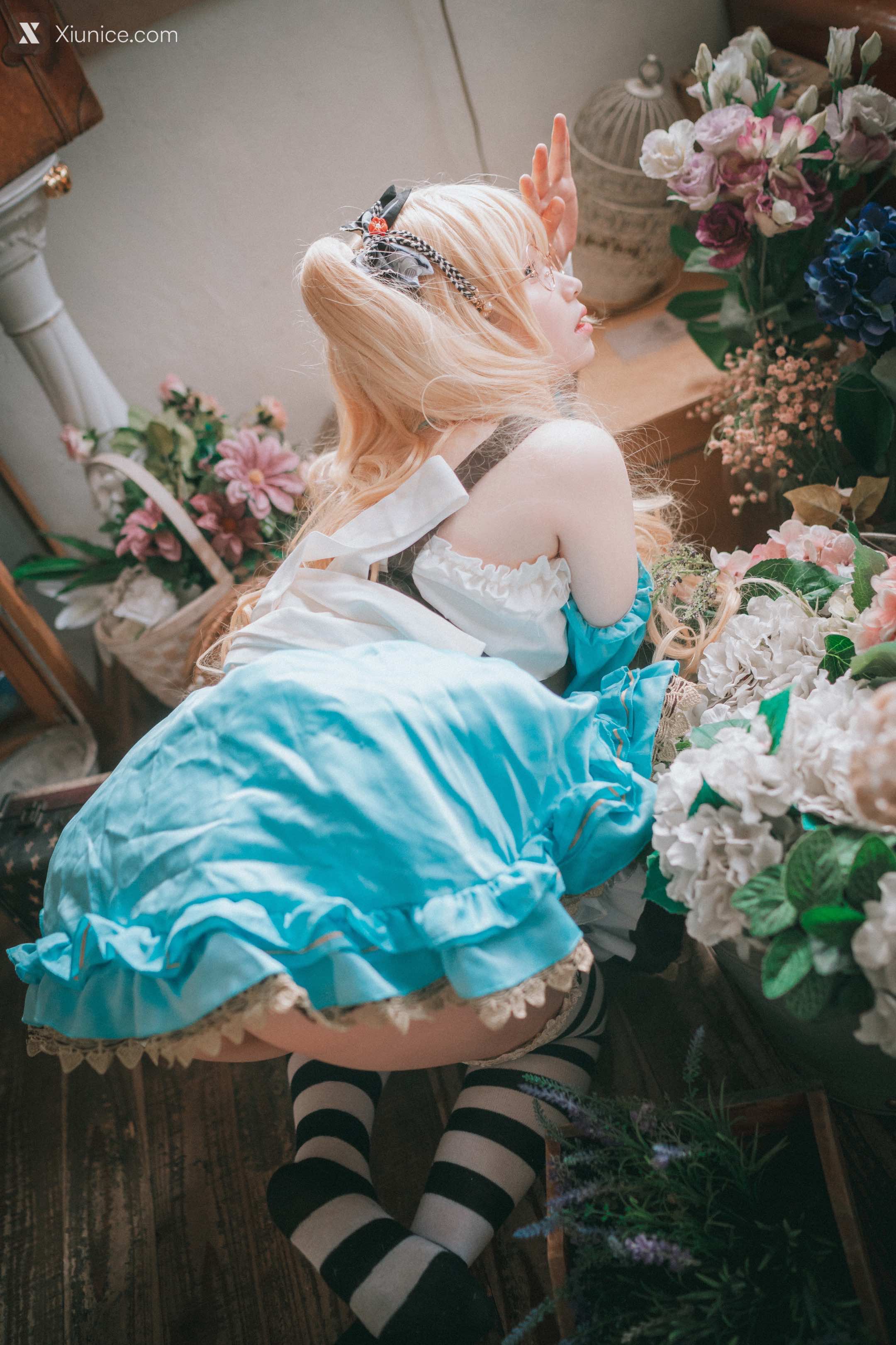 DJAWA Photo – Bambi (밤비) – Alice in Glasses 第14张