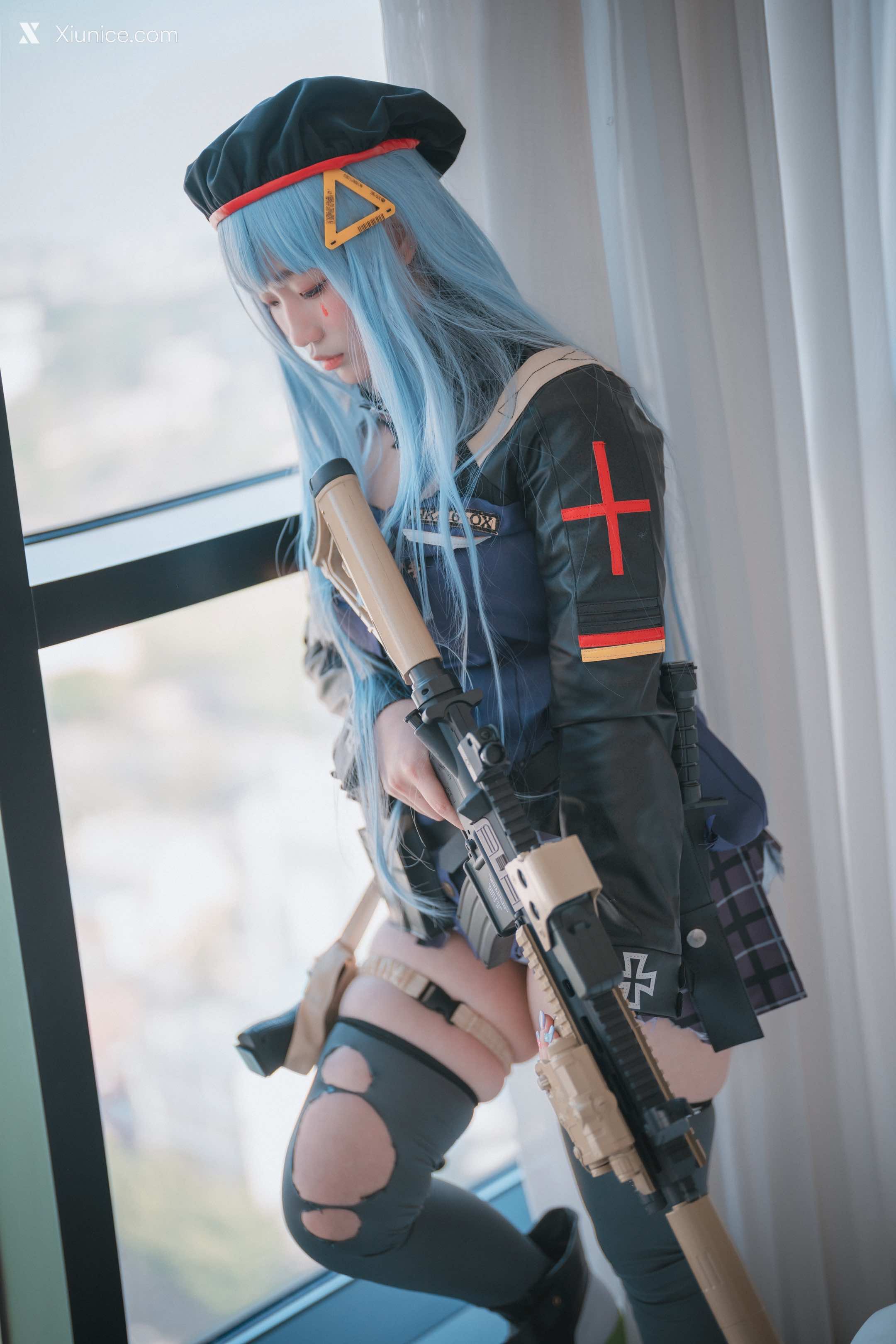 DJAWA Photo – Mimmi (밈미) – Girls’ Frontline – HK416 (Damaged ver.) 第8张