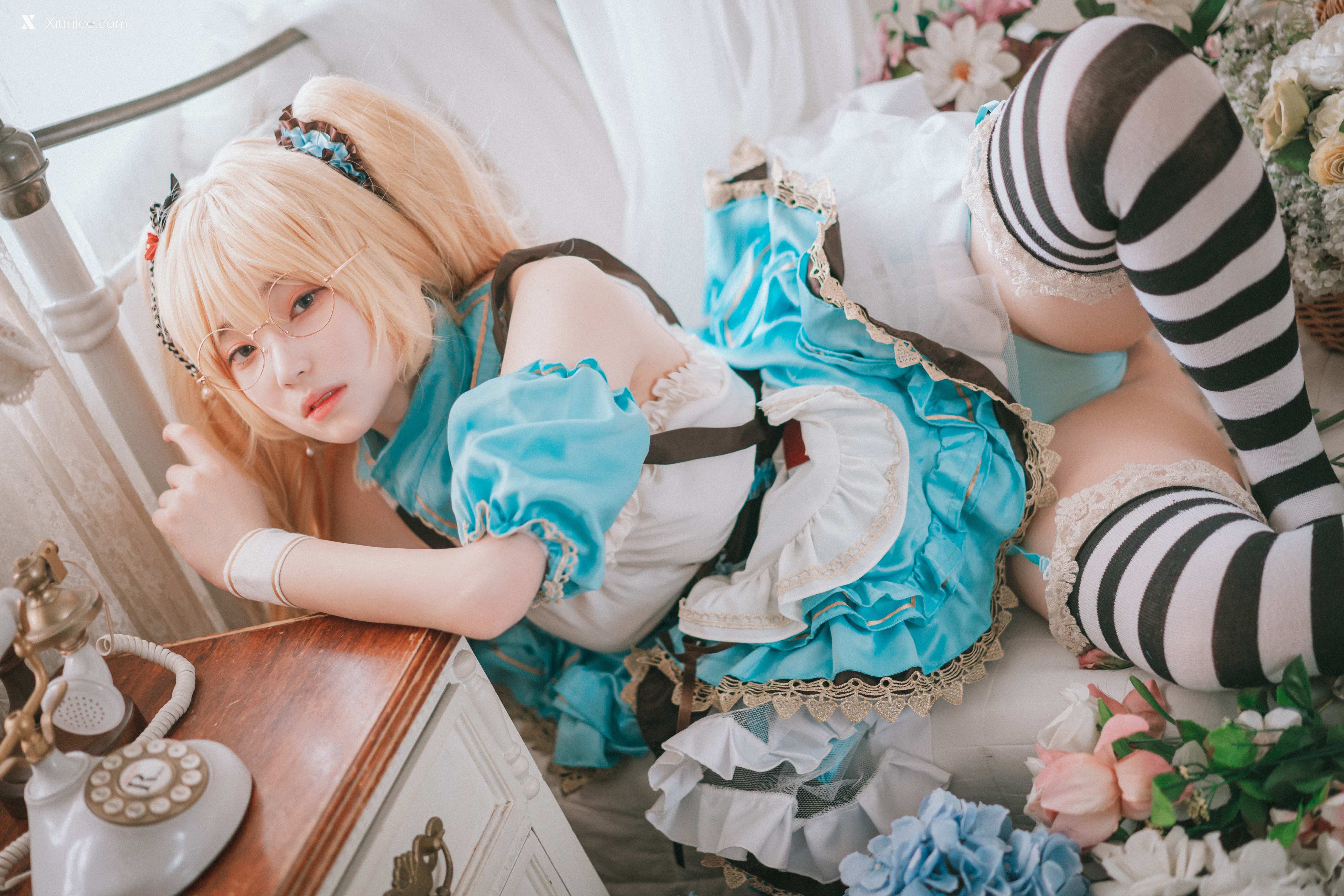 DJAWA Photo – Bambi (밤비) – Alice in Glasses 第38张