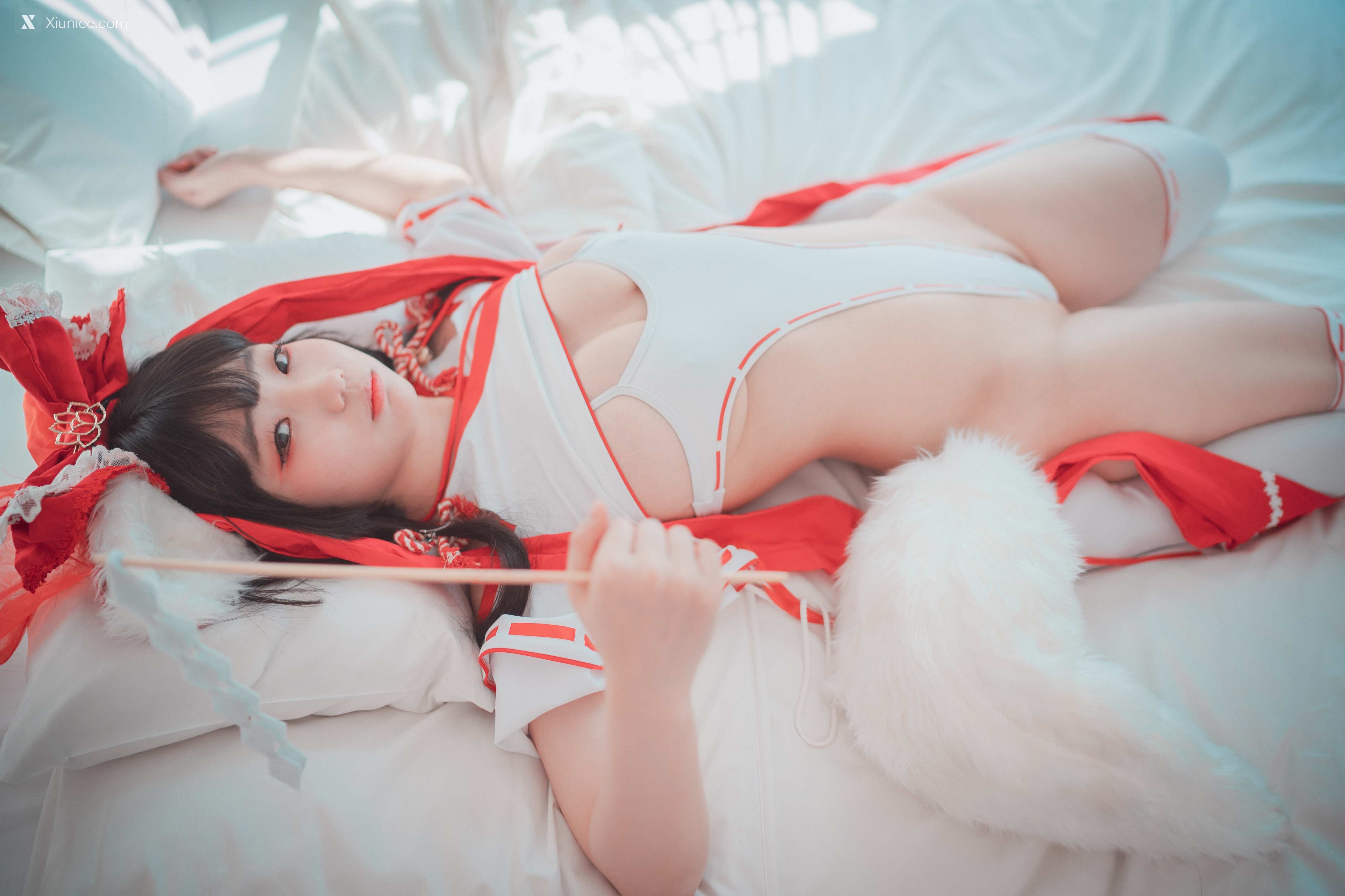 DJAWA Photo – Mimmi (밈미) – Kitsune Miko (A ver) 第25张