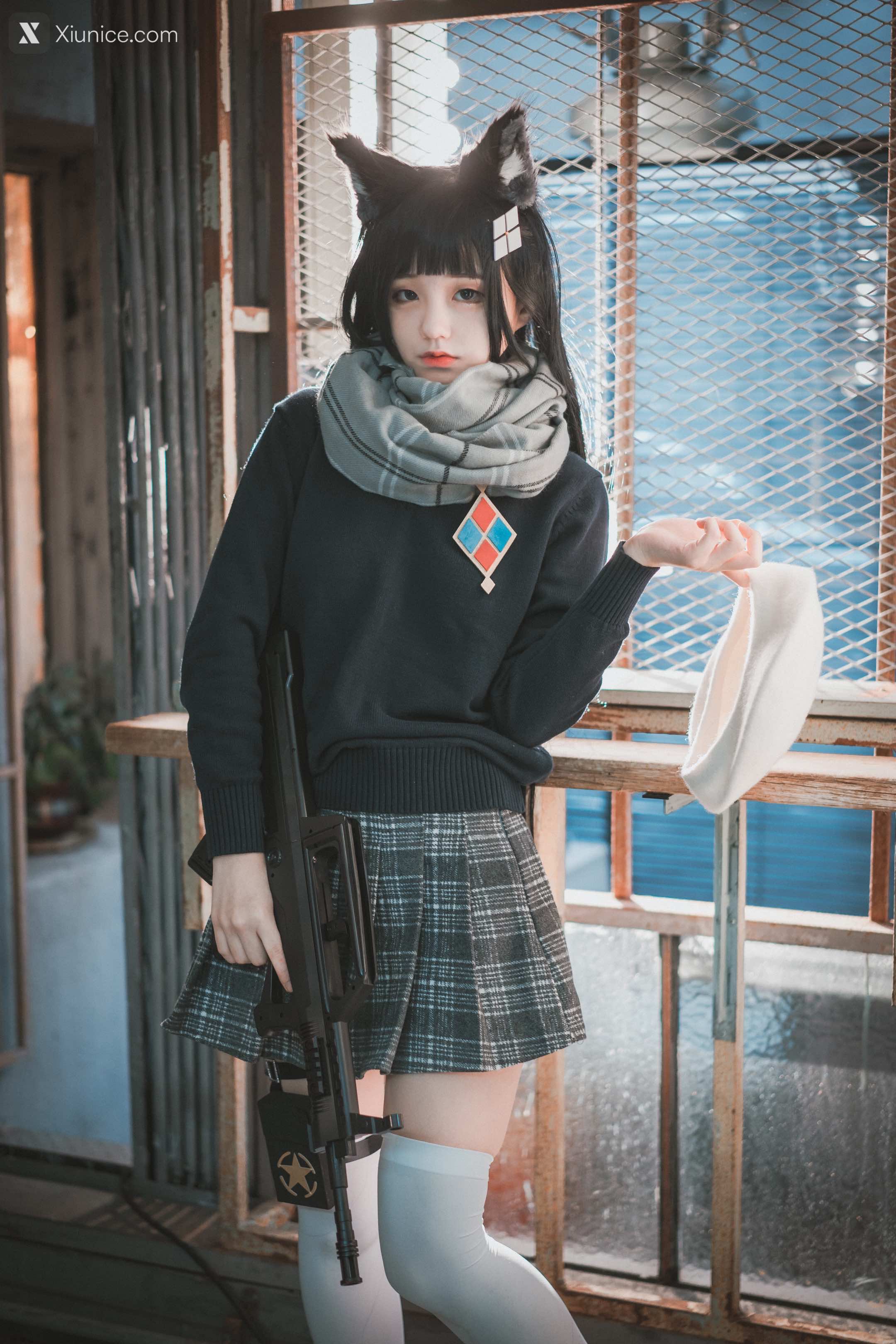 DJAWA Photo – Jeong Jenny (정제니) – “Girls’ Frontline – Type 95 (Pure White Graduation ver.)” 第22张