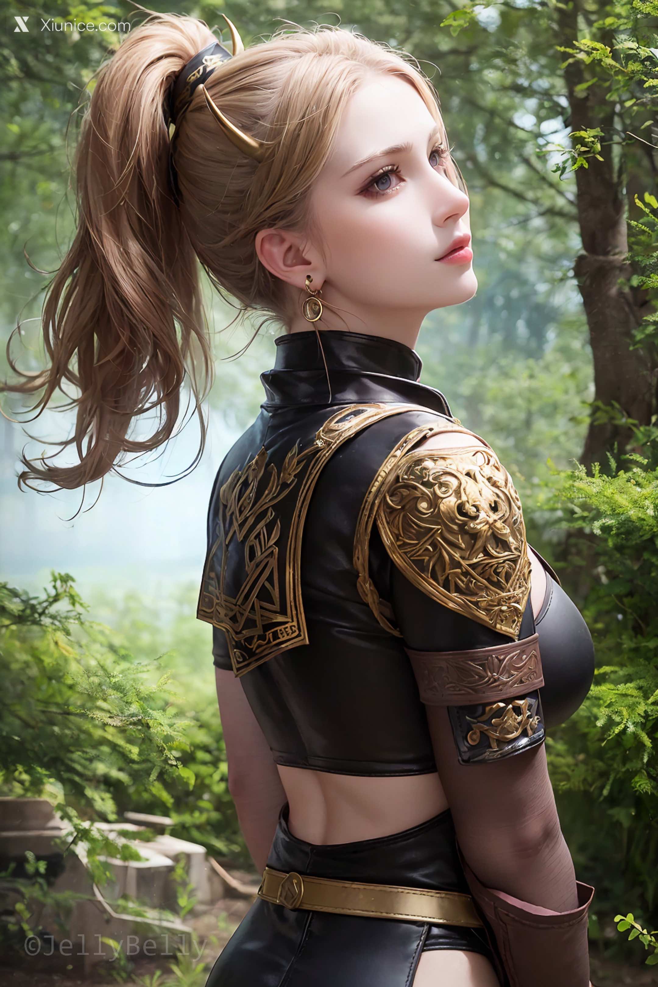 AI Girl – JellyBelly作品 – 女戰士 Part 1 第43张