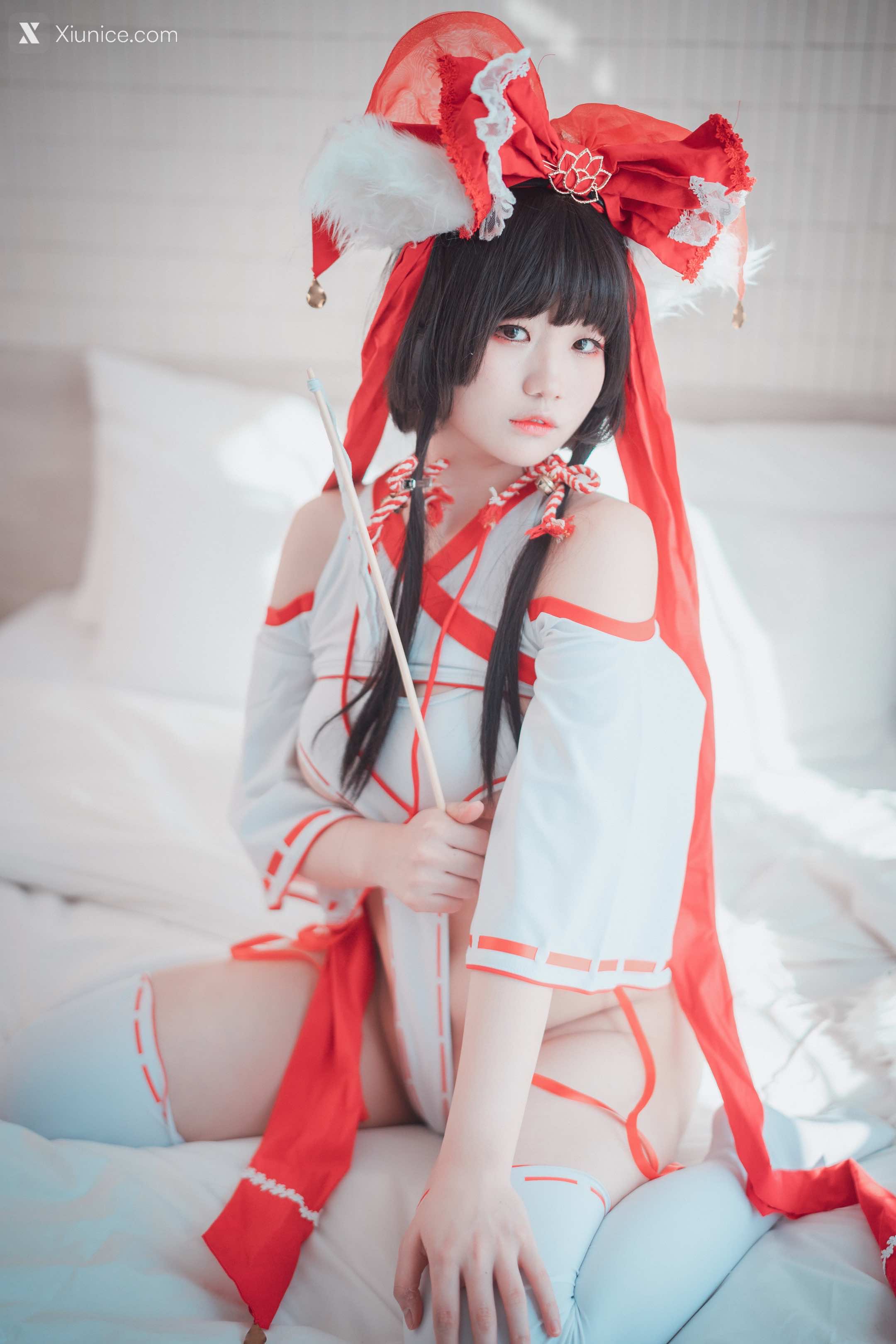 DJAWA Photo – Mimmi (밈미) – Kitsune Miko (A ver) 第13张