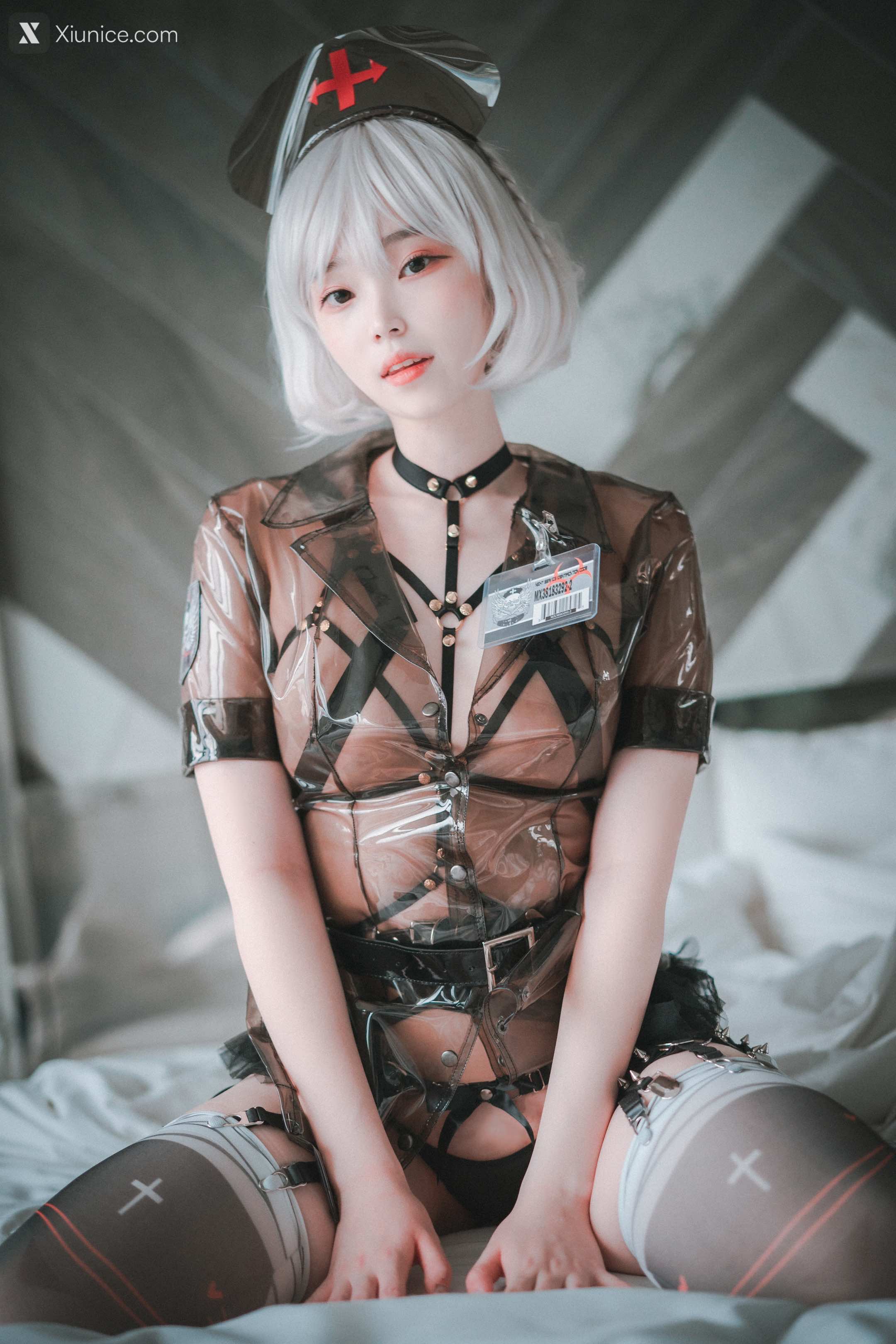 DJAWA Photo – Bambi (밤비) – Nurse Nation (Black ver) 第32张